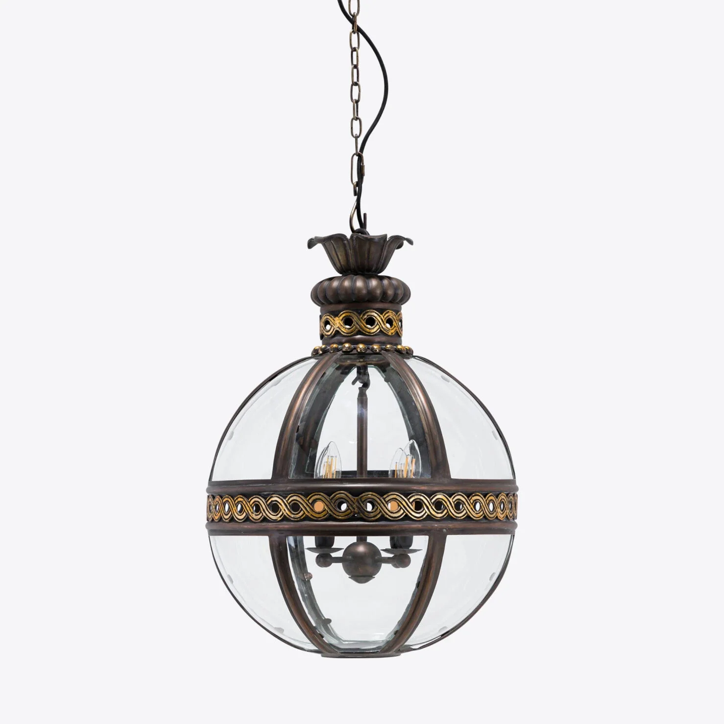 Dante 3/4Lt Hanging Globe Light - Various Sizes - Image 10