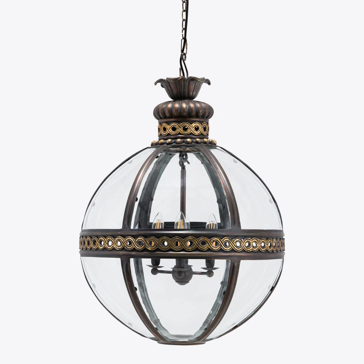 Dante 3/4Lt Hanging Globe Light - Various Sizes - Image 19