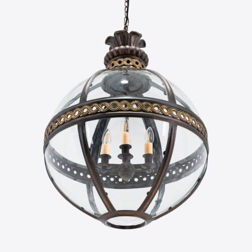 Dante 3/4Lt Hanging Globe Light - Various Sizes - Image 3