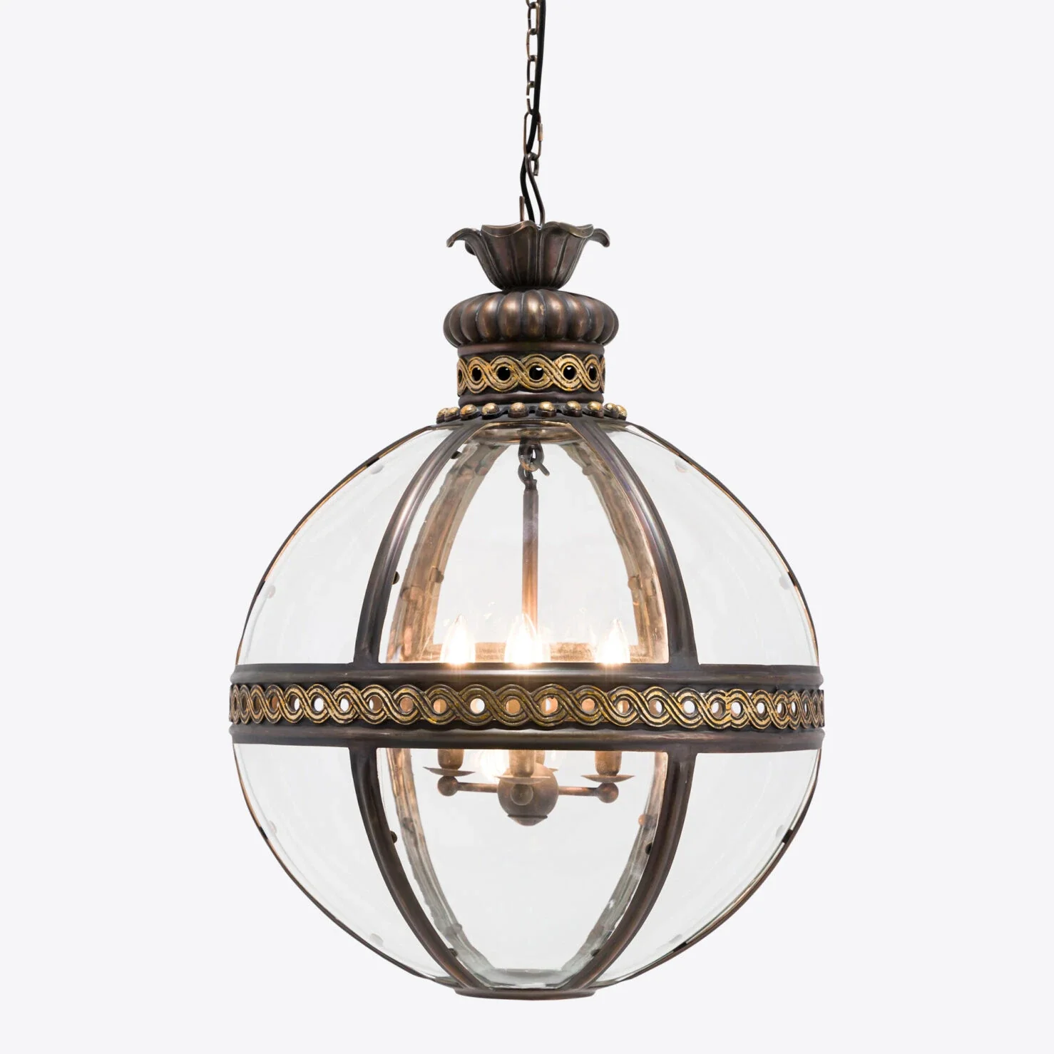 Dante 3/4Lt Hanging Globe Light - Various Sizes - Image 4