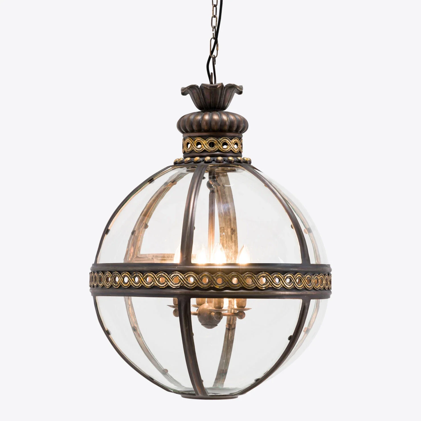Dante 3/4Lt Hanging Globe Light - Various Sizes - Image 7