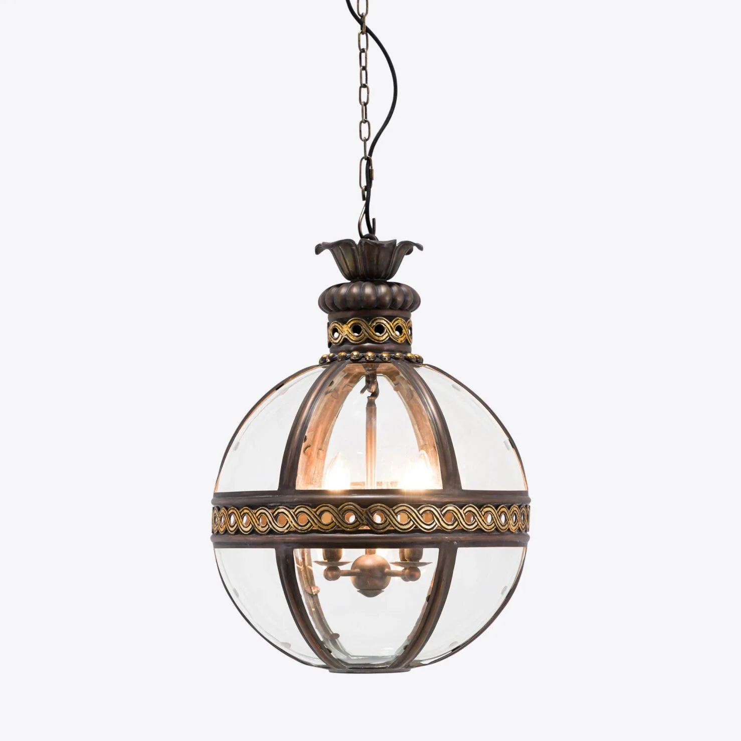 Dante 3/4Lt Hanging Globe Light - Various Sizes - Image 9
