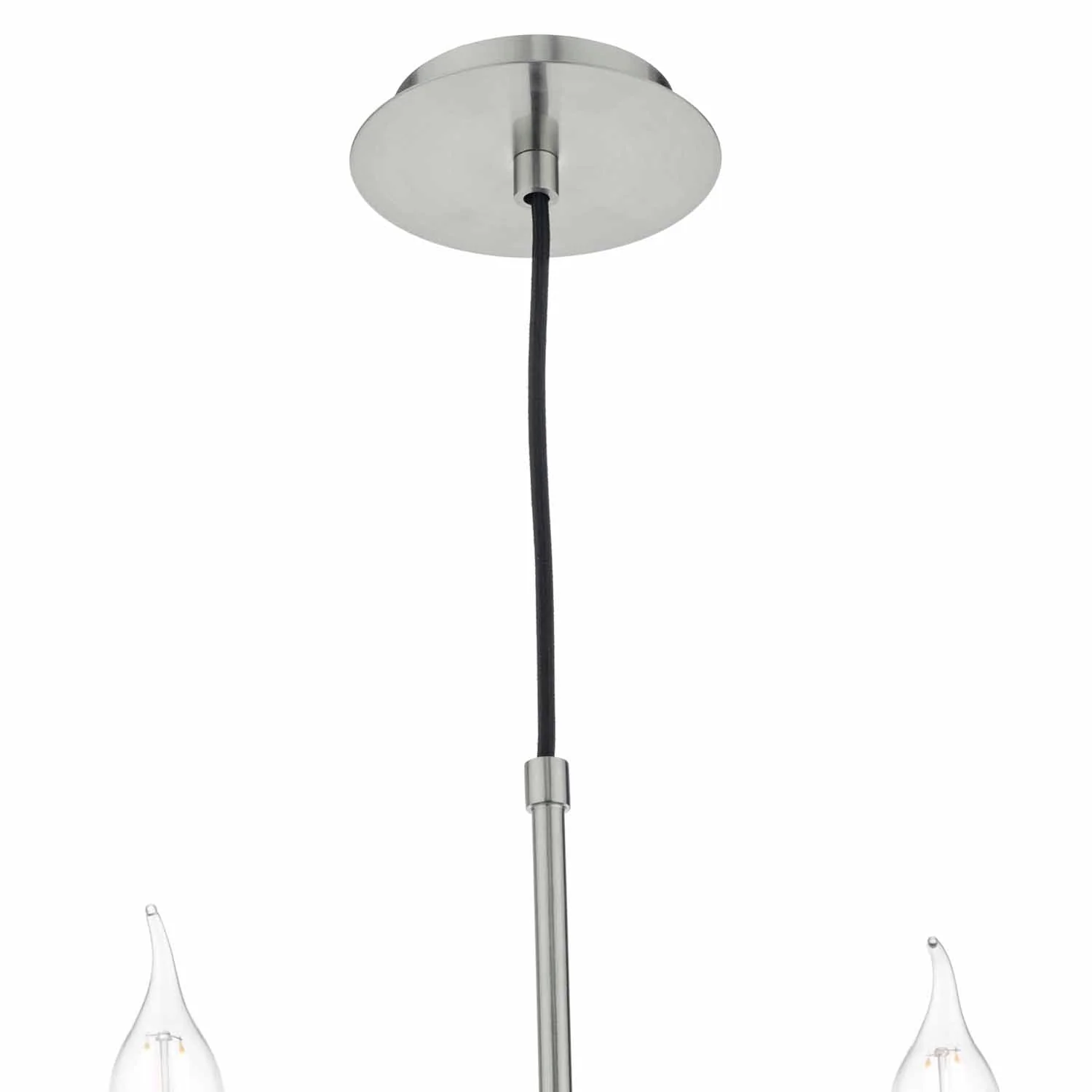 Tyler 5/8Lt Light Fitting - Satin Nickel/Bronze (Excludes Shades) - Image 13