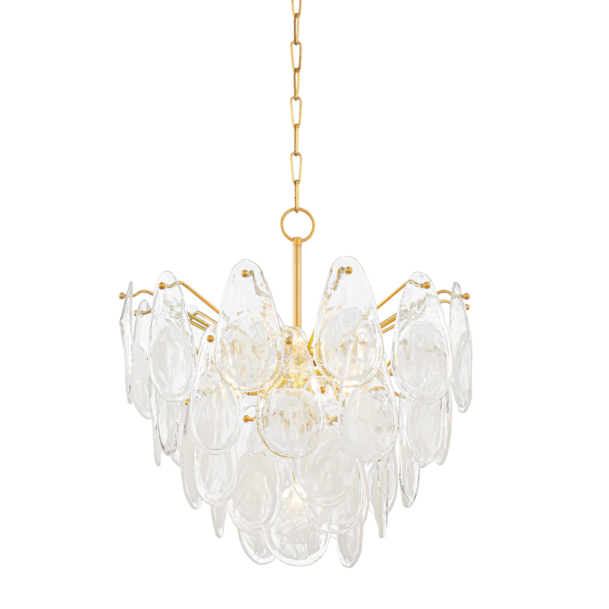 Darcia 5/7/15Lt Chandelier - Aged Brass - Image 2