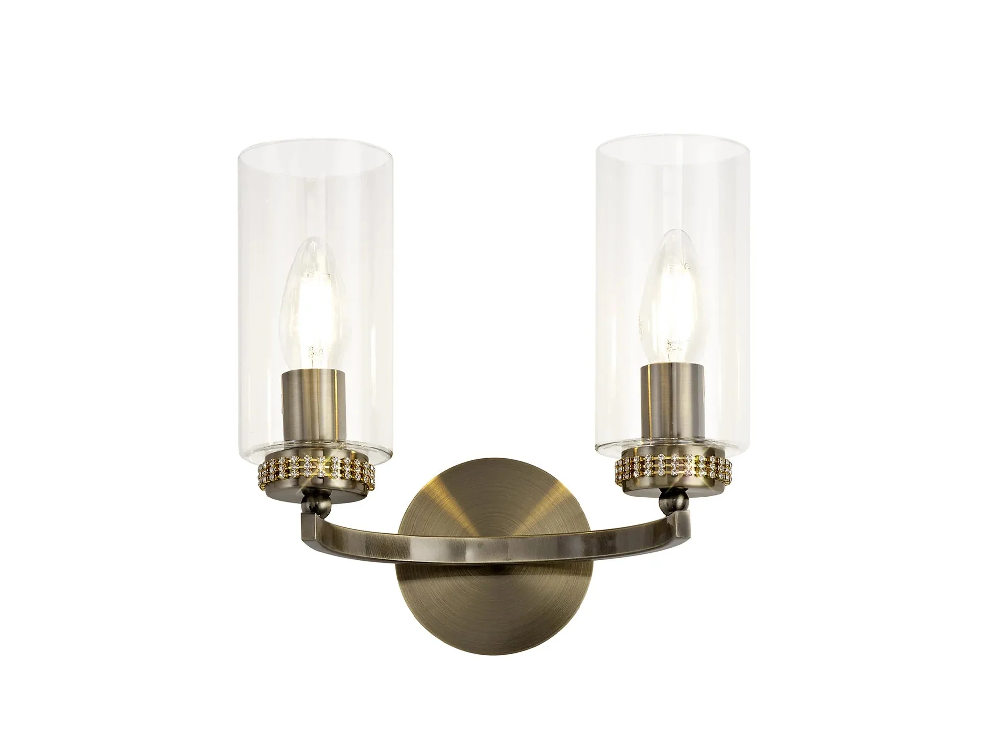 Darla 1/2Lt Wall Lamp - Various Finish - Image 3