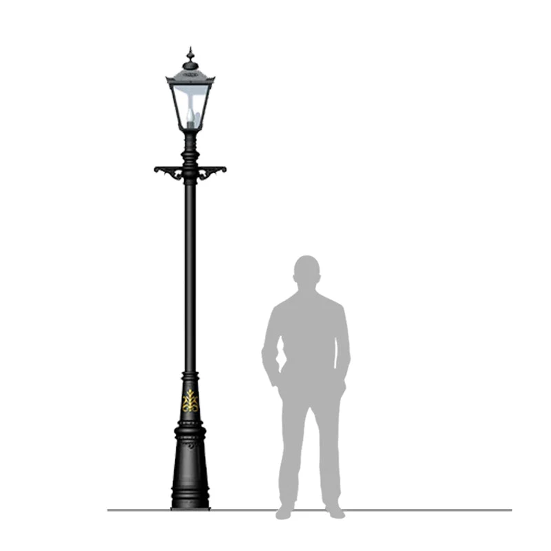 Darnum 3.3m Lamp Post - Cast Iron - Image 6