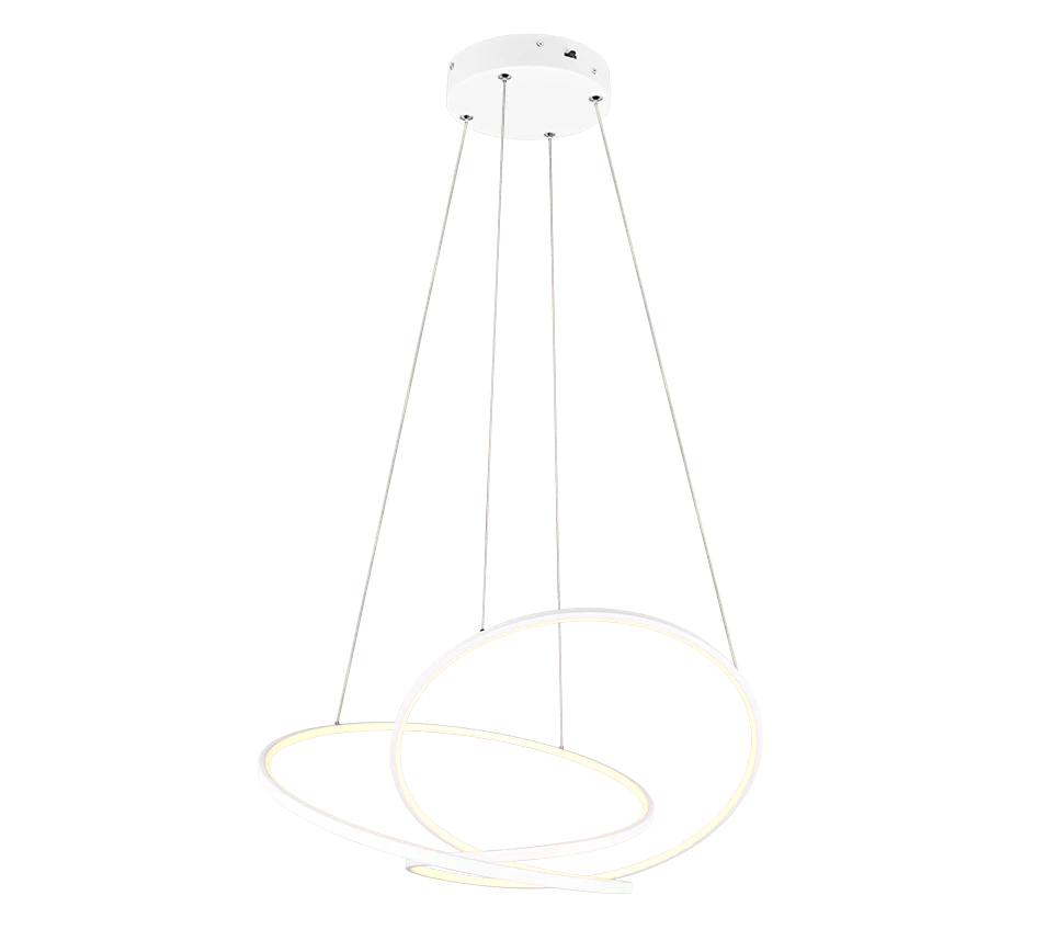 Darvin LED Hanging Ceiling Light - 2300+3000+4000K in Various Finishes - Image 7