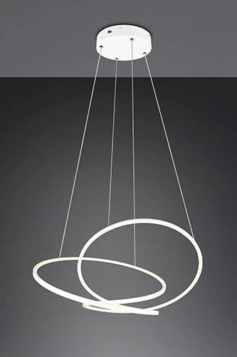 Darvin LED Hanging Ceiling Light - 2300+3000+4000K in Various Finishes - Image 8