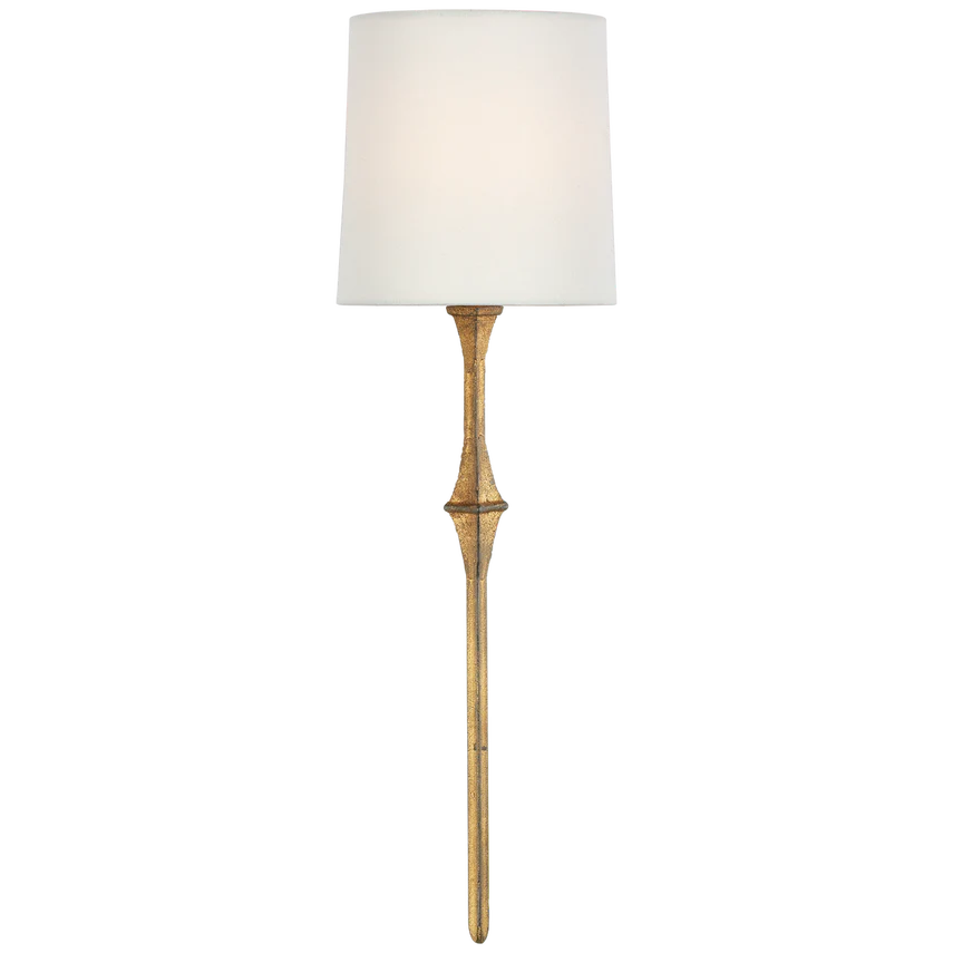 Dauphine  Wall Sconce- Aged Iron/ Gilded Iron Finishes - Image 2