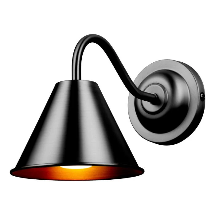 David Hunt Avon Bathroom Wall Light,butter Brass/Polished Chrome IP44 - Image 4