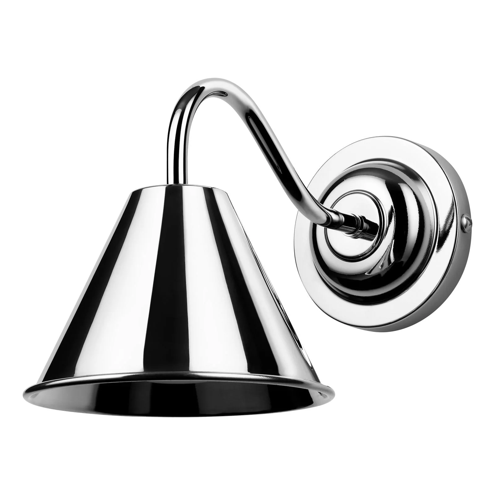 David Hunt Avon Bathroom Wall Light,butter Brass/Polished Chrome IP44 - Image 7