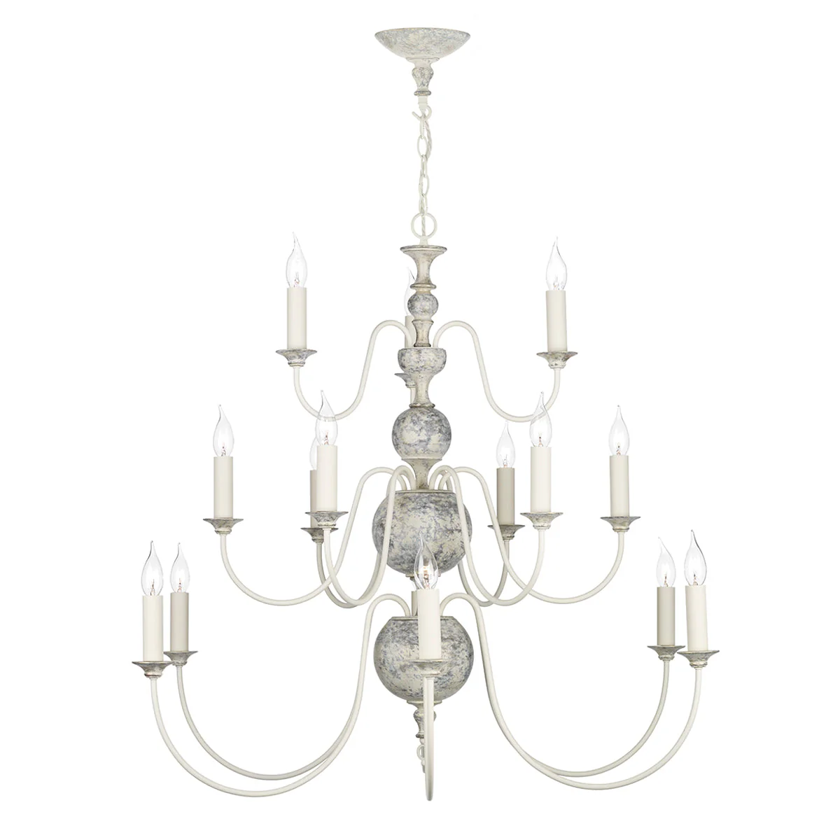 Flemish 3/5/9/15Lt Multi-Arm Pendant Various Finish - Image 14