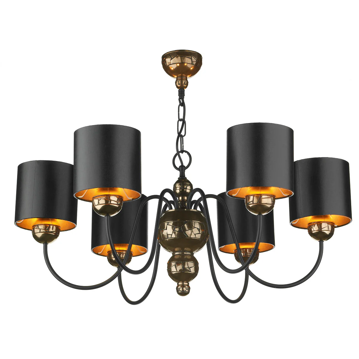 Garbo 3/6Lt Multi-Arm Pendant With Shades - Image 3