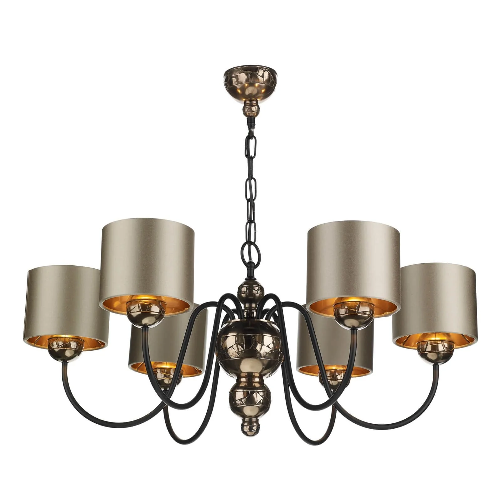 Garbo 3/6Lt Multi-Arm Pendant With Shades - Image 6