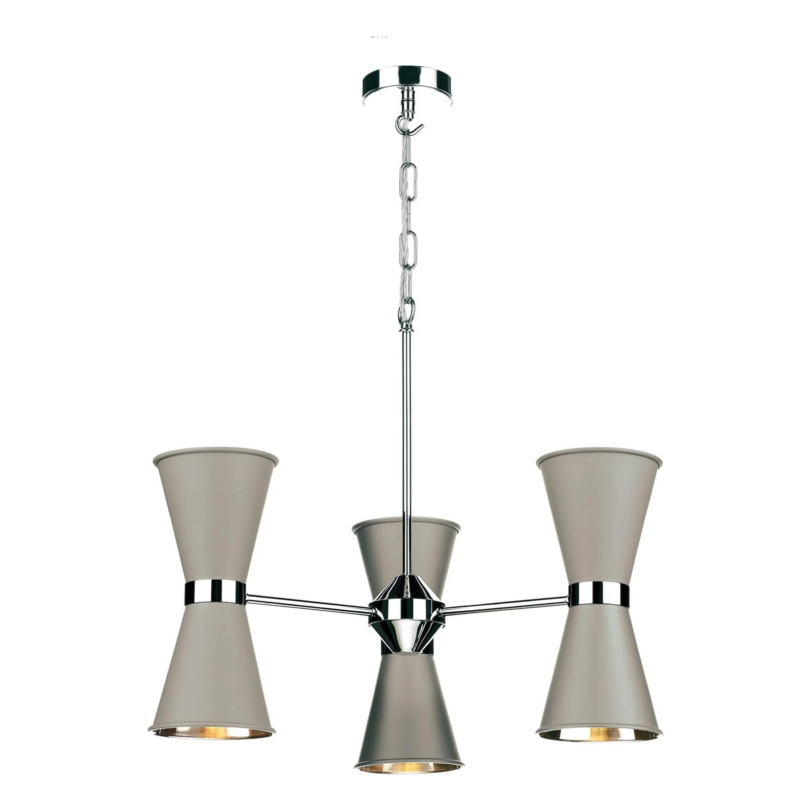 Hyde 6/12Lt Multi-Arm Pendant Complete with Bespoke Metal Shade - Image 5