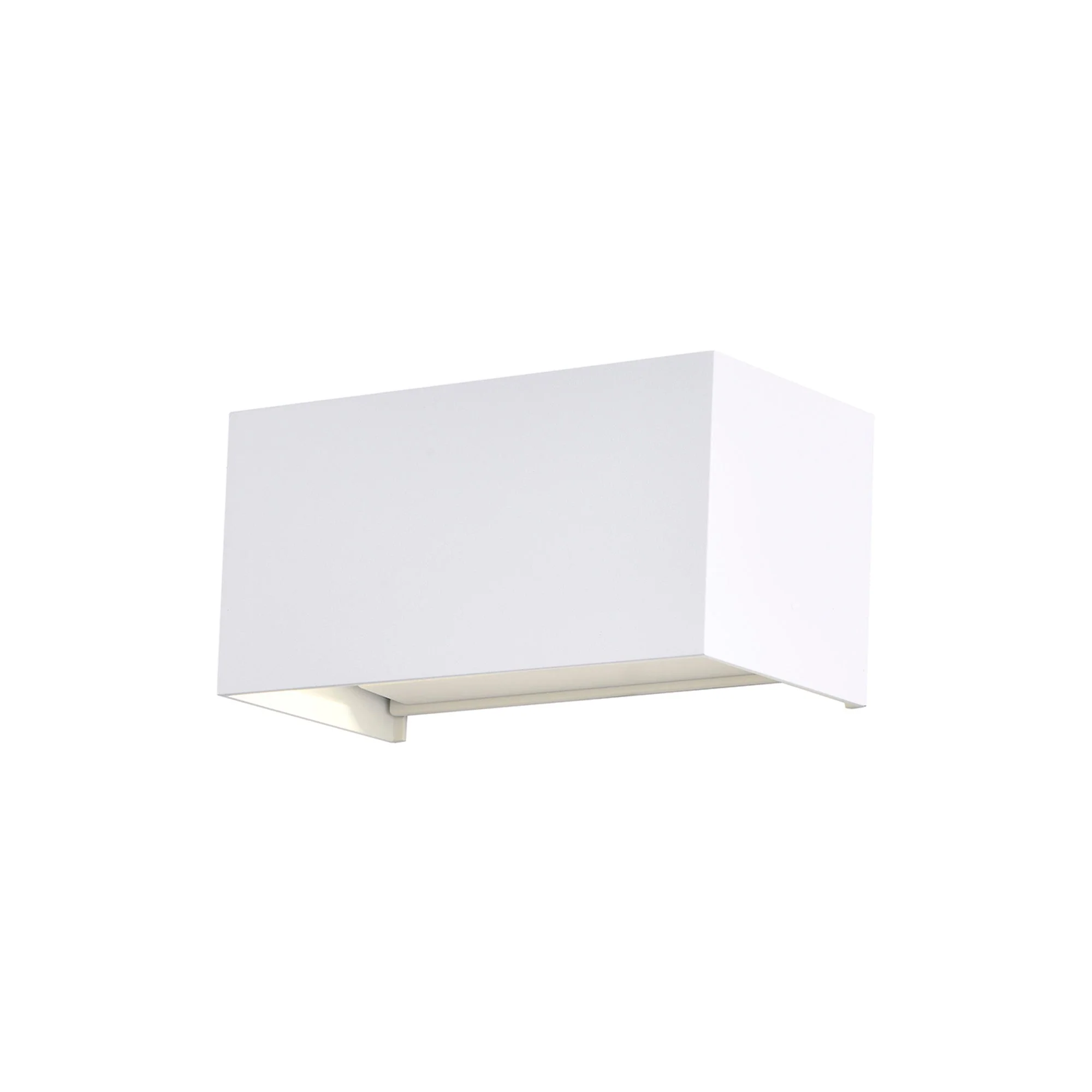 Davos Rectangular Outdoor Up/Down Wall Light IP54 - Various Colors - Image 4
