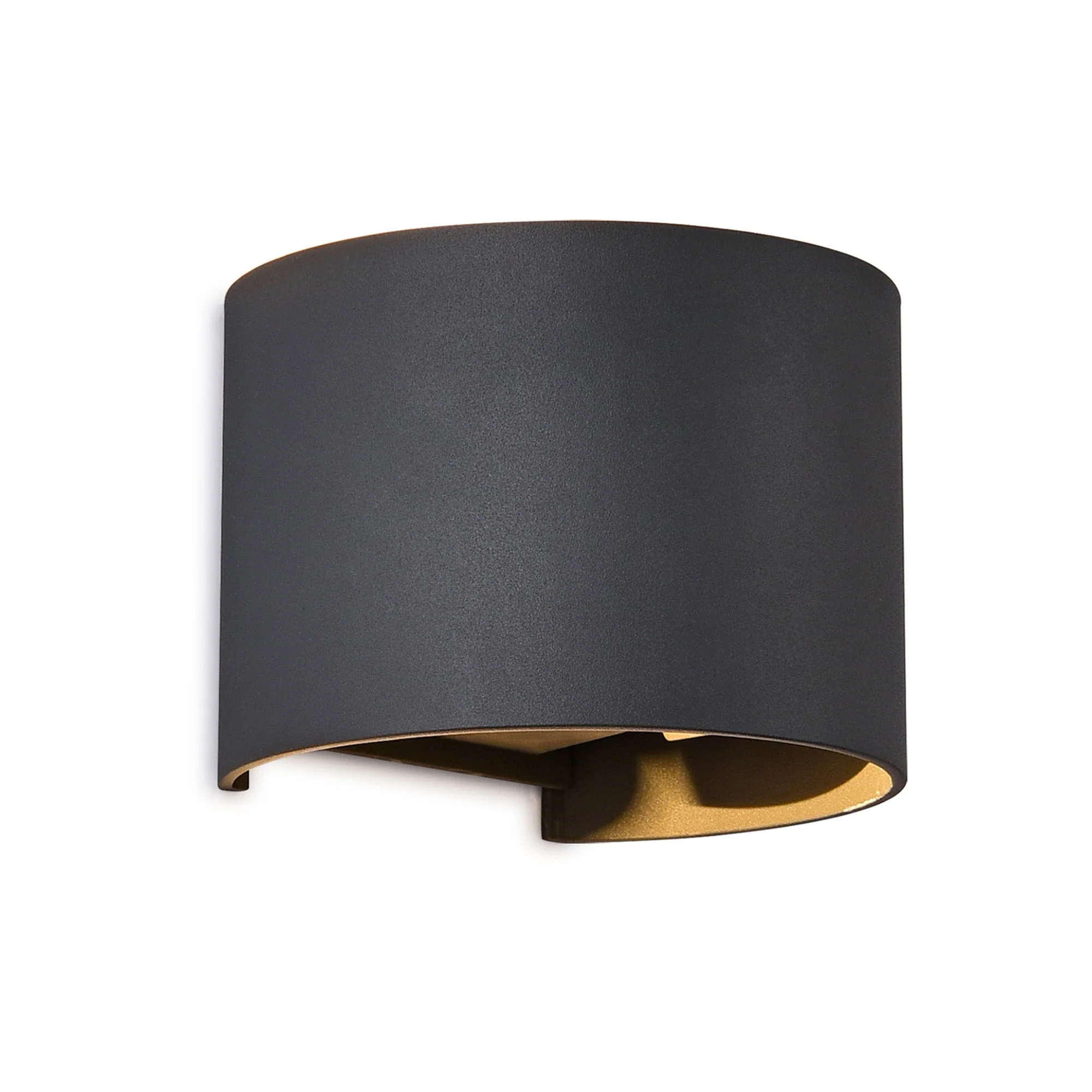 Davos Round Outdoor Up/Down LED Wall Lamp IP54 - Various Colors - Image 3