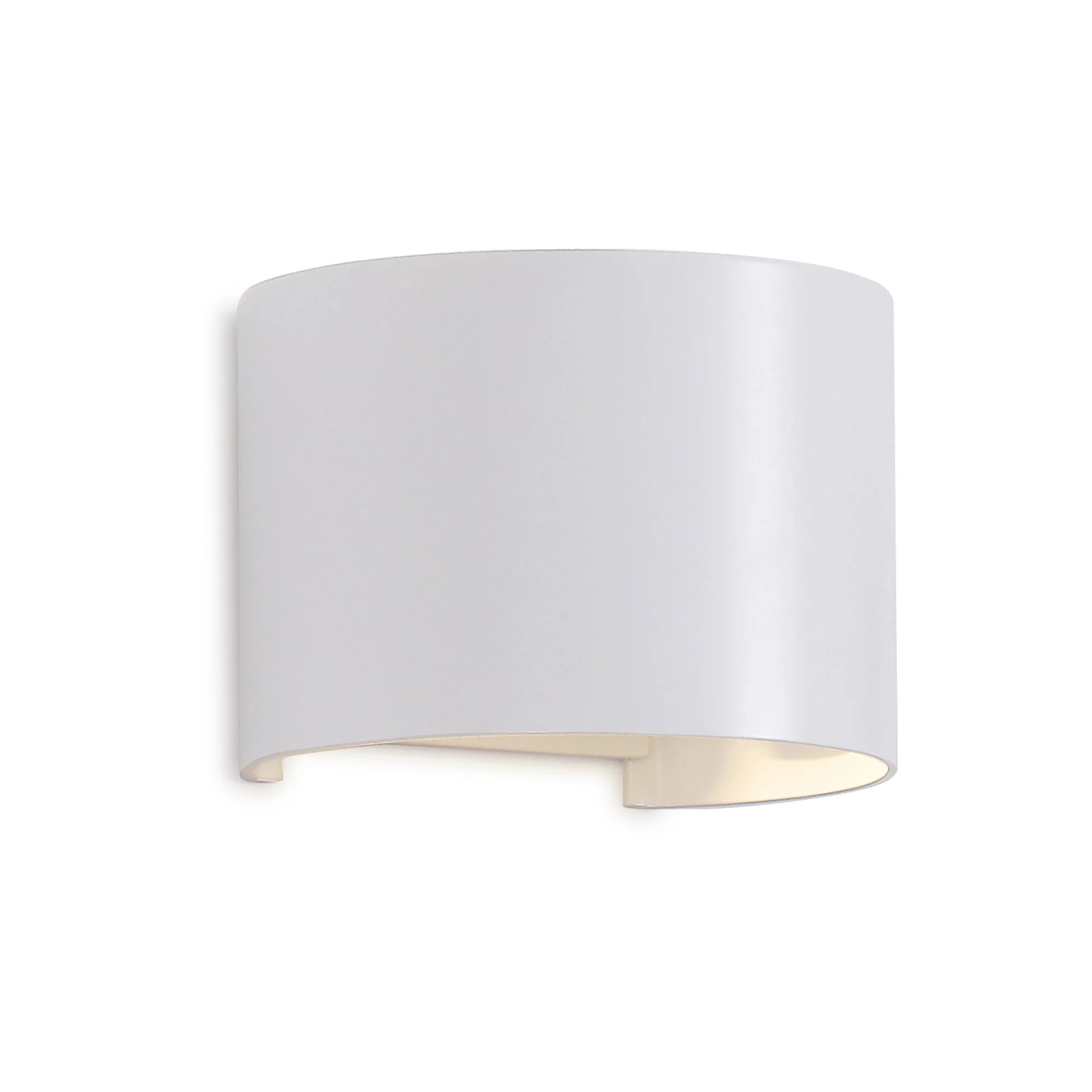 Davos Round Outdoor Up/Down LED Wall Lamp IP54 - Various Colors - Image 4