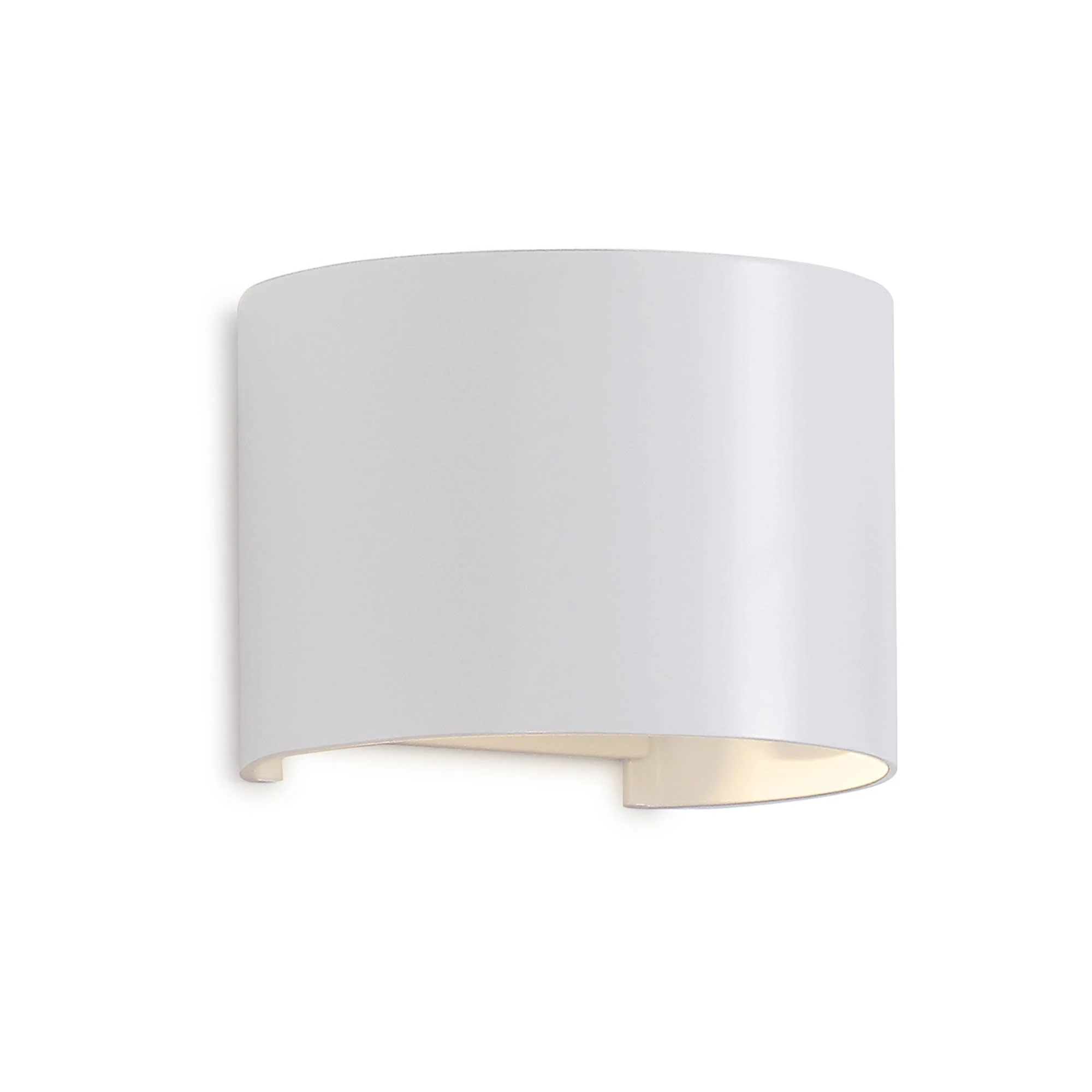Davos Round Outdoor Up/Down LED Wall Lamp IP54 - Various Colors - Image 5