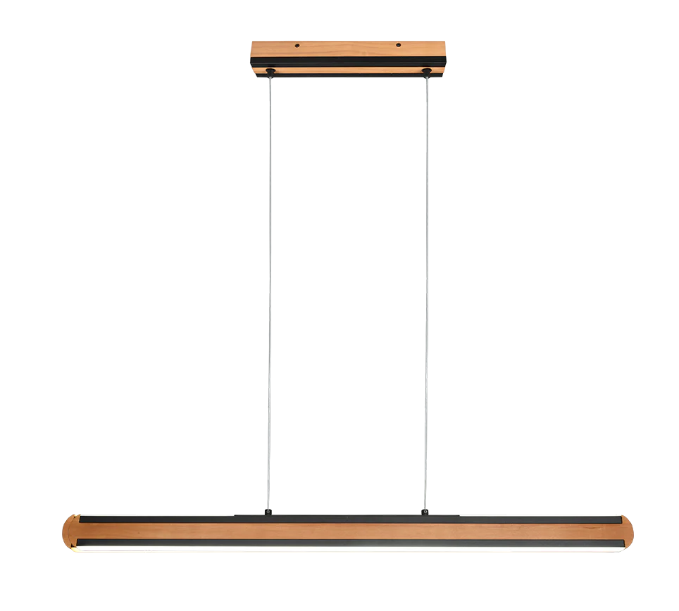 Deacon LED Linear Pendant - Natural Finish - Image 2