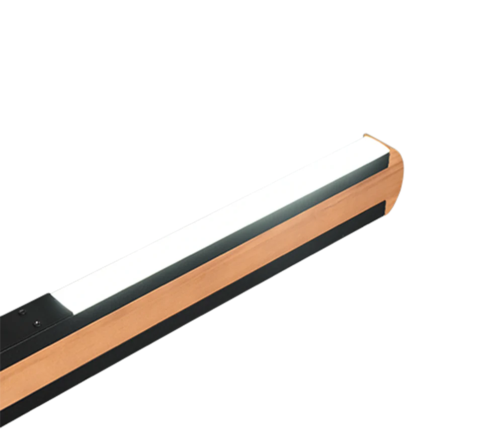 Deacon LED Linear Pendant - Natural Finish - Image 4