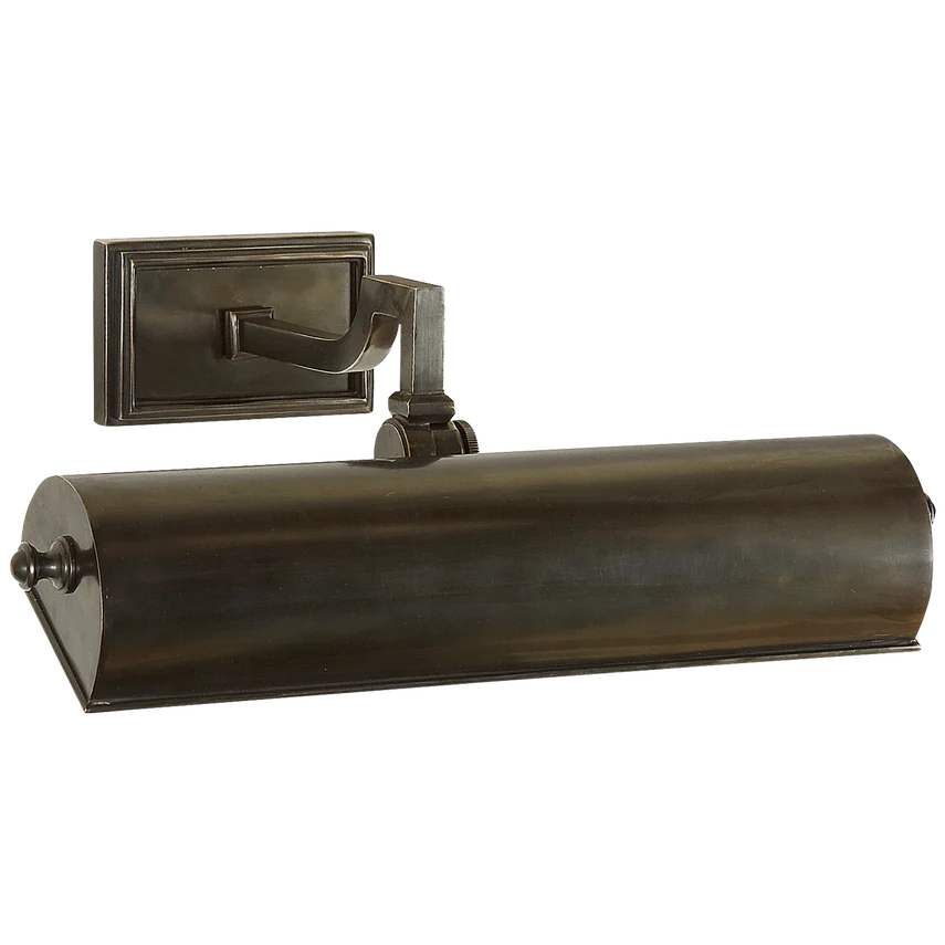 Dean Picture Light - Brass/Gunmetal - Various Sizes - Image 3