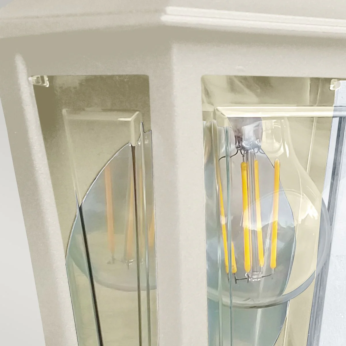 Deco Lane 1lt Half Wall Lantern - Various Finish E27 IP44 - Image 18
