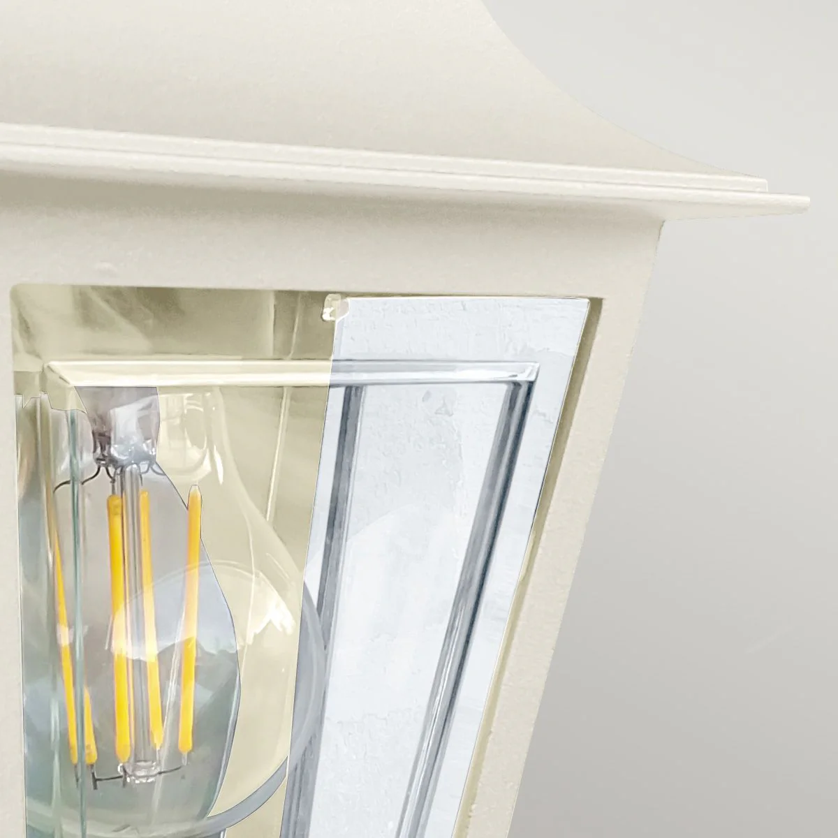 Deco Lane 1lt Half Wall Lantern - Various Finish E27 IP44 - Image 21
