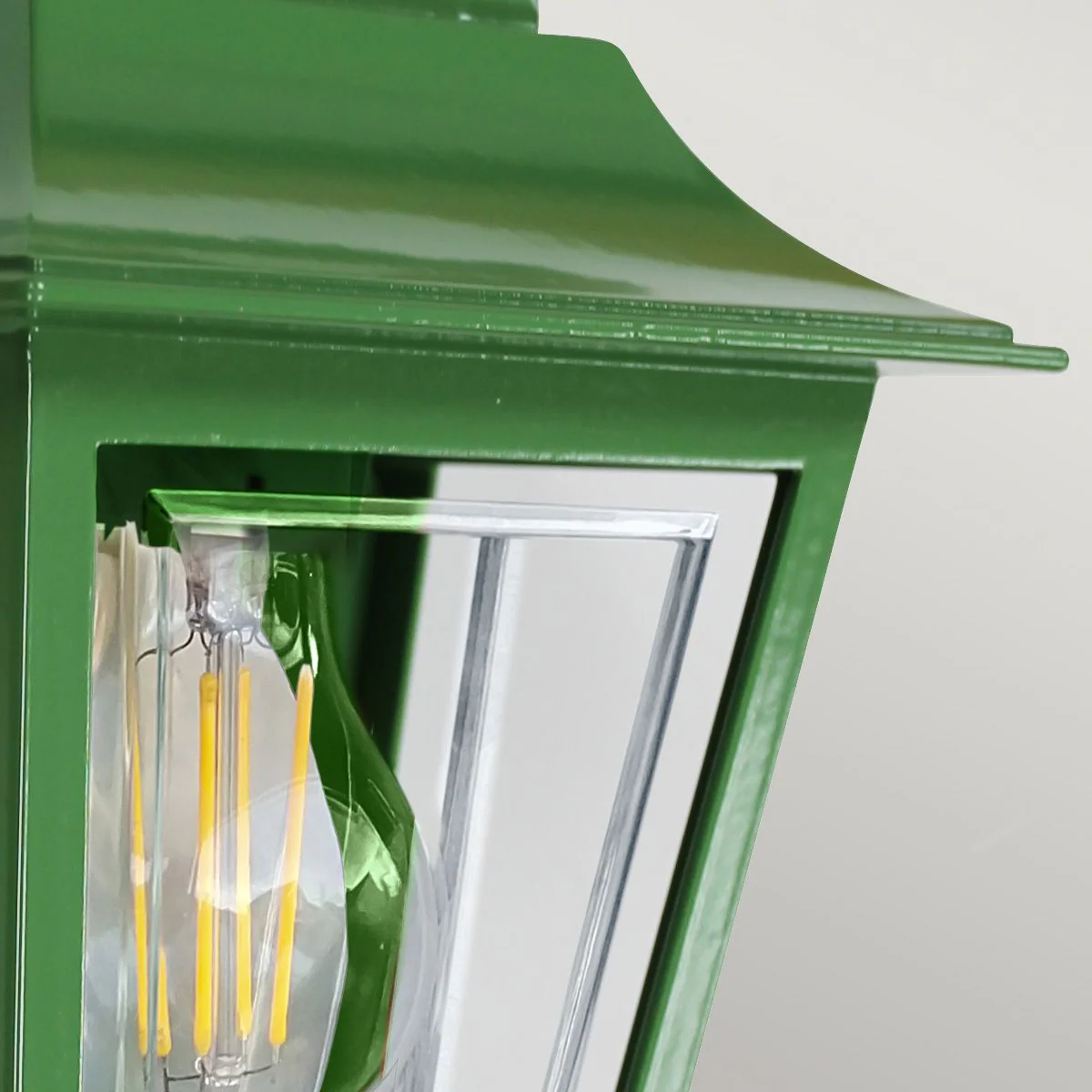 Deco Lane 1lt Half Wall Lantern - Various Finish E27 IP44 - Image 26