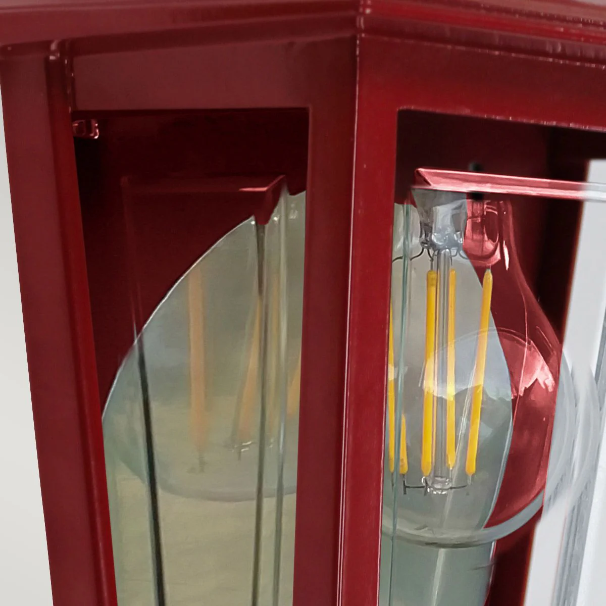 Deco Lane 1lt Half Wall Lantern - Various Finish E27 IP44 - Image 28