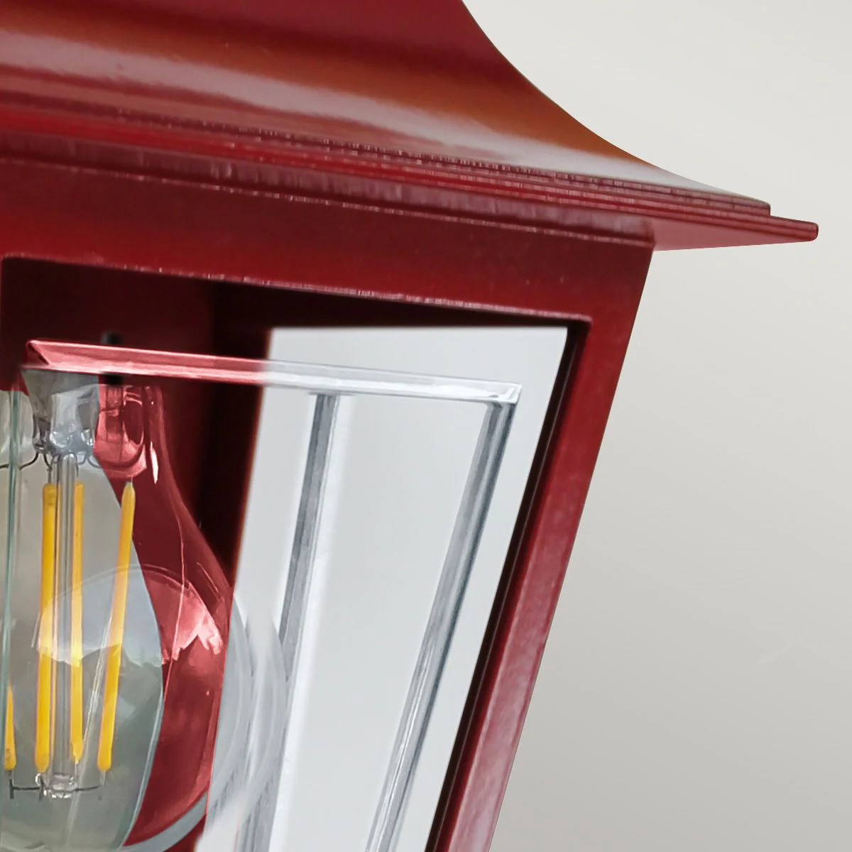 Deco Lane 1lt Half Wall Lantern - Various Finish E27 IP44 - Image 31