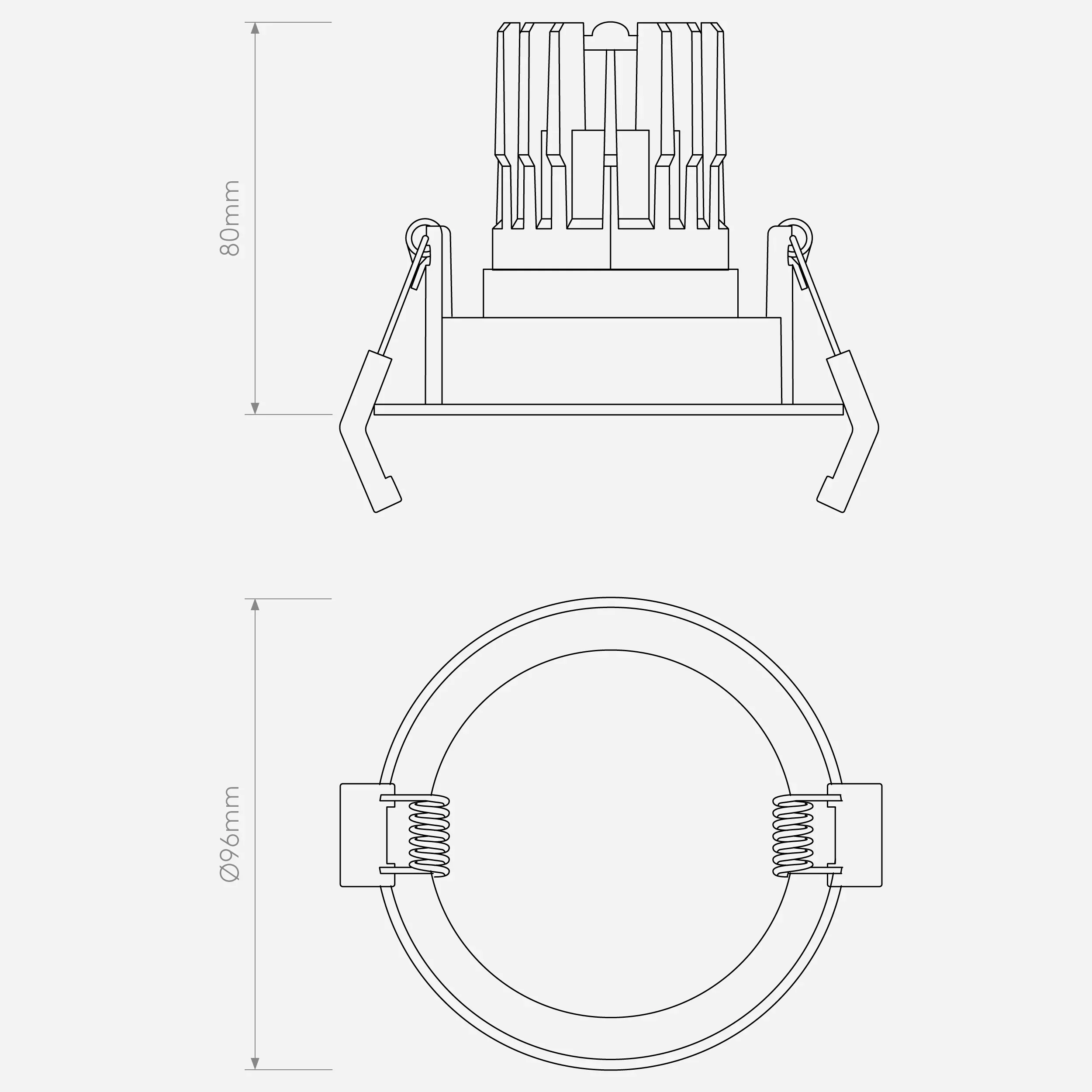Decor PRO Adjustable Recessed Light - Fully Customizable - Image 6