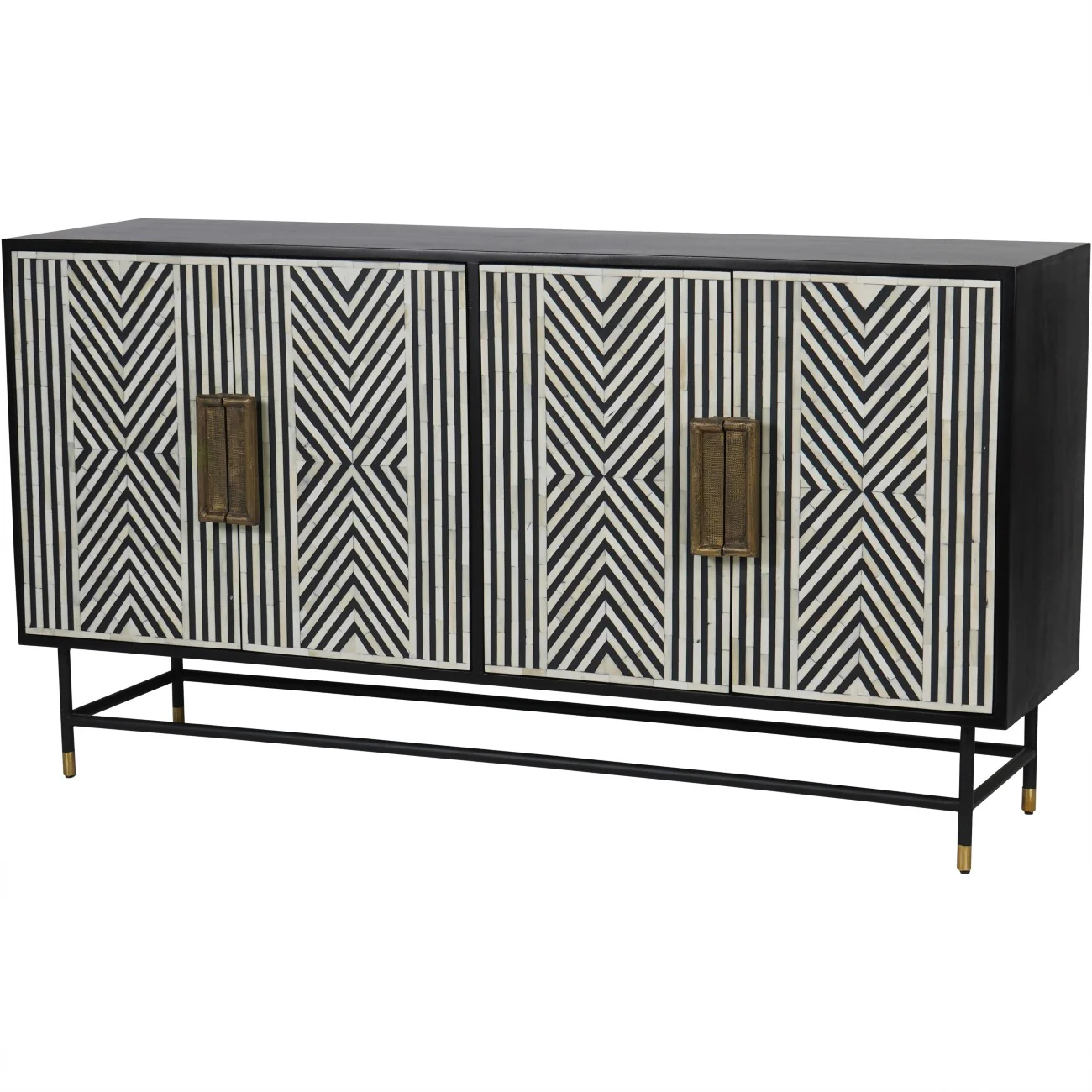 Delaney Bone Inlay Cabinet - Small/Large - Image 2