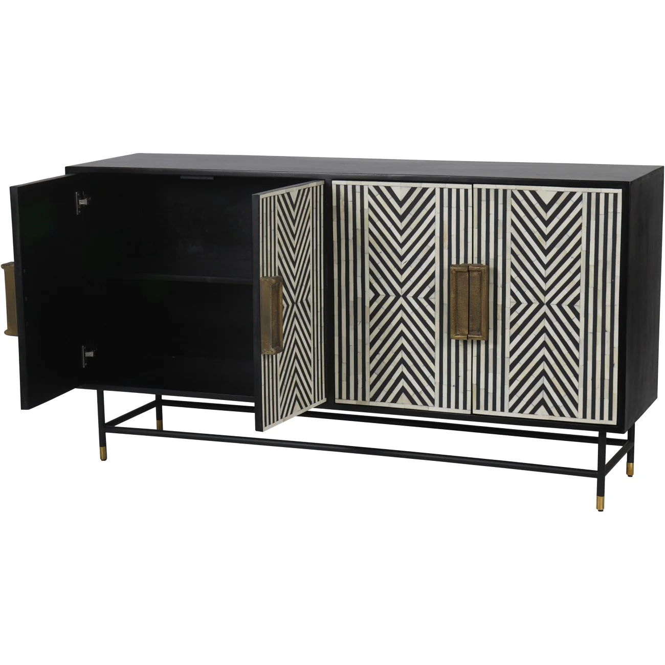 Delaney Bone Inlay Cabinet - Small/Large - Image 7