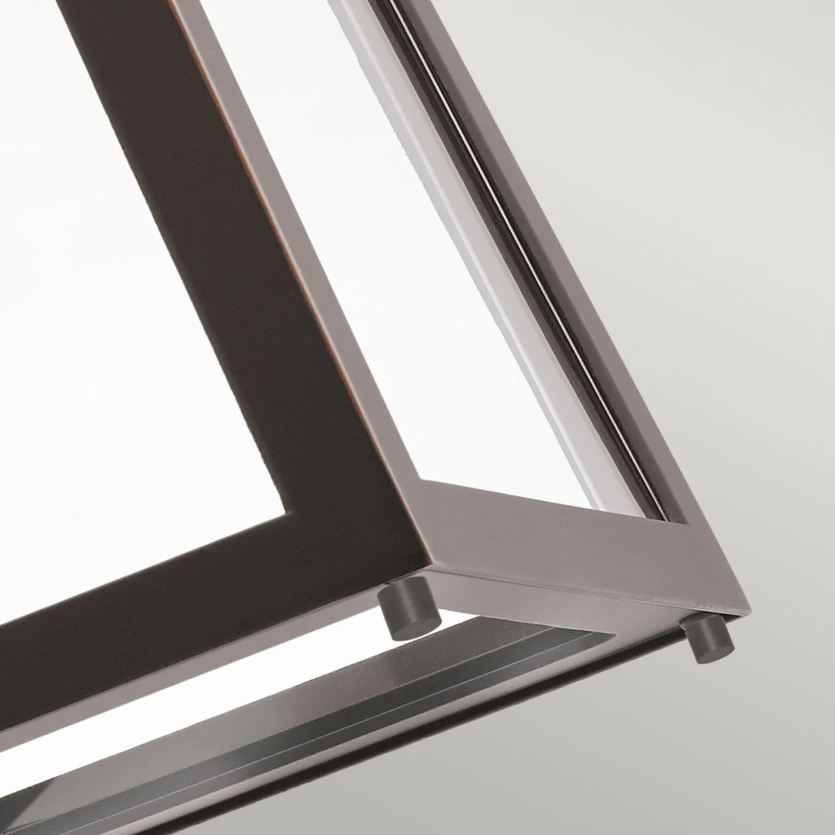Delison Small/Medium Wall Lantern - Rubbed Bronze Finish - Image 8