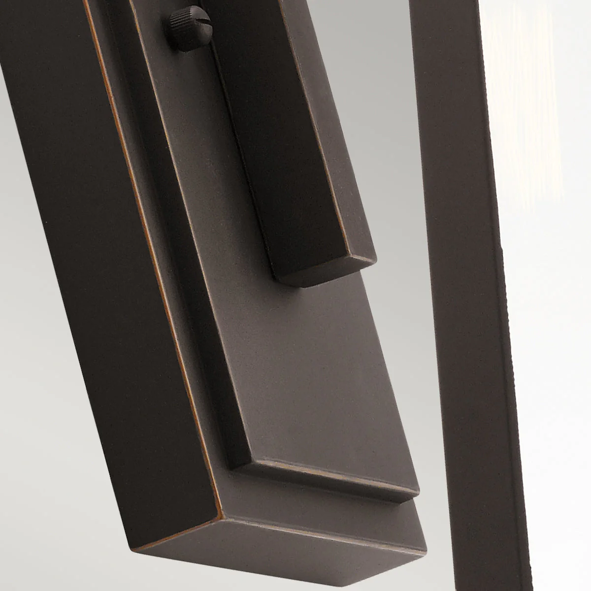 Delison Small/Medium Wall Lantern - Rubbed Bronze Finish - Image 9