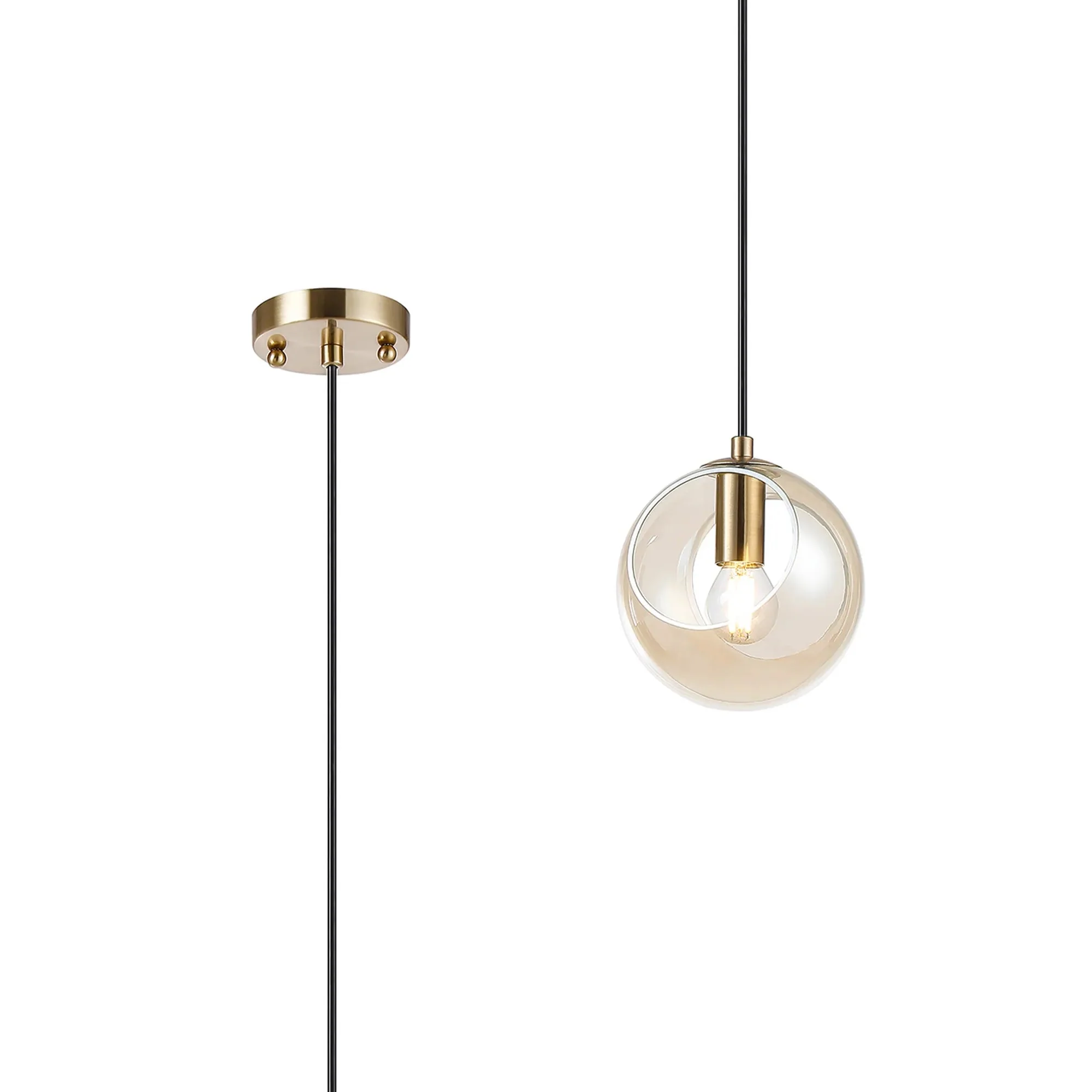 Delmar 1Lt Pendant - Various Colours - Image 3