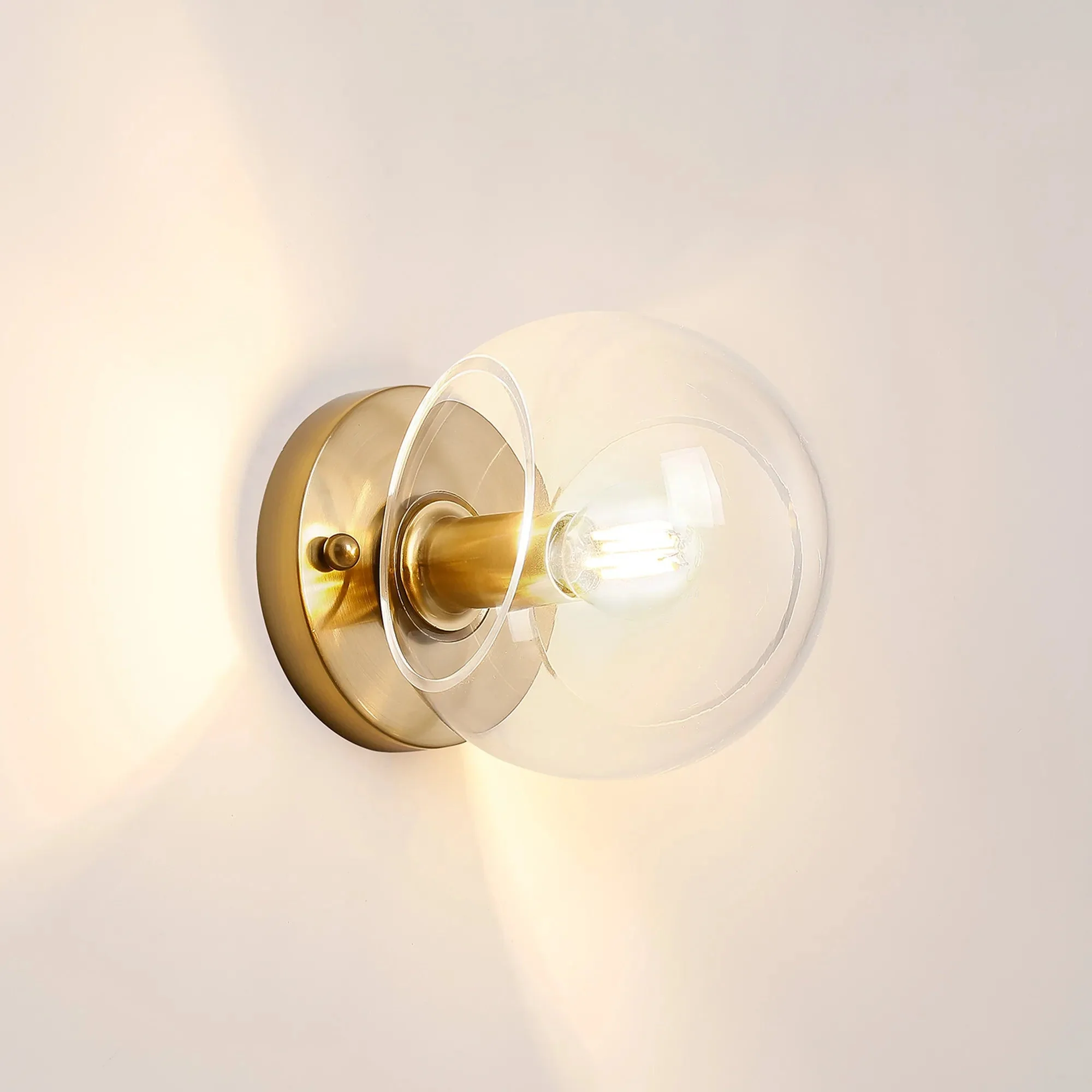 Delmar 1Lt Wall Light - Various Colours - Image 2