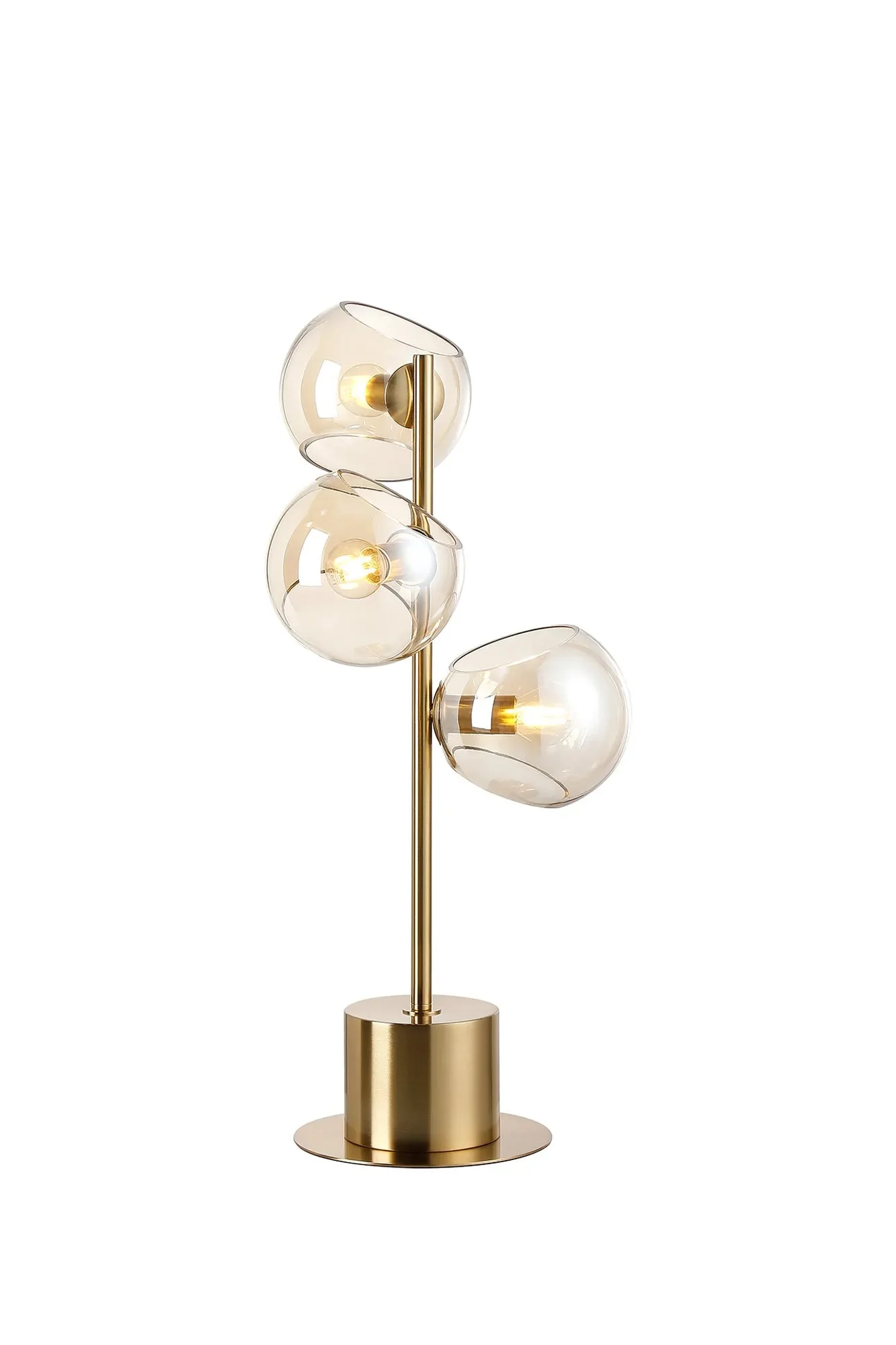 Delmar 3Lt Modern Table Lamp - Various Colours - Image 2