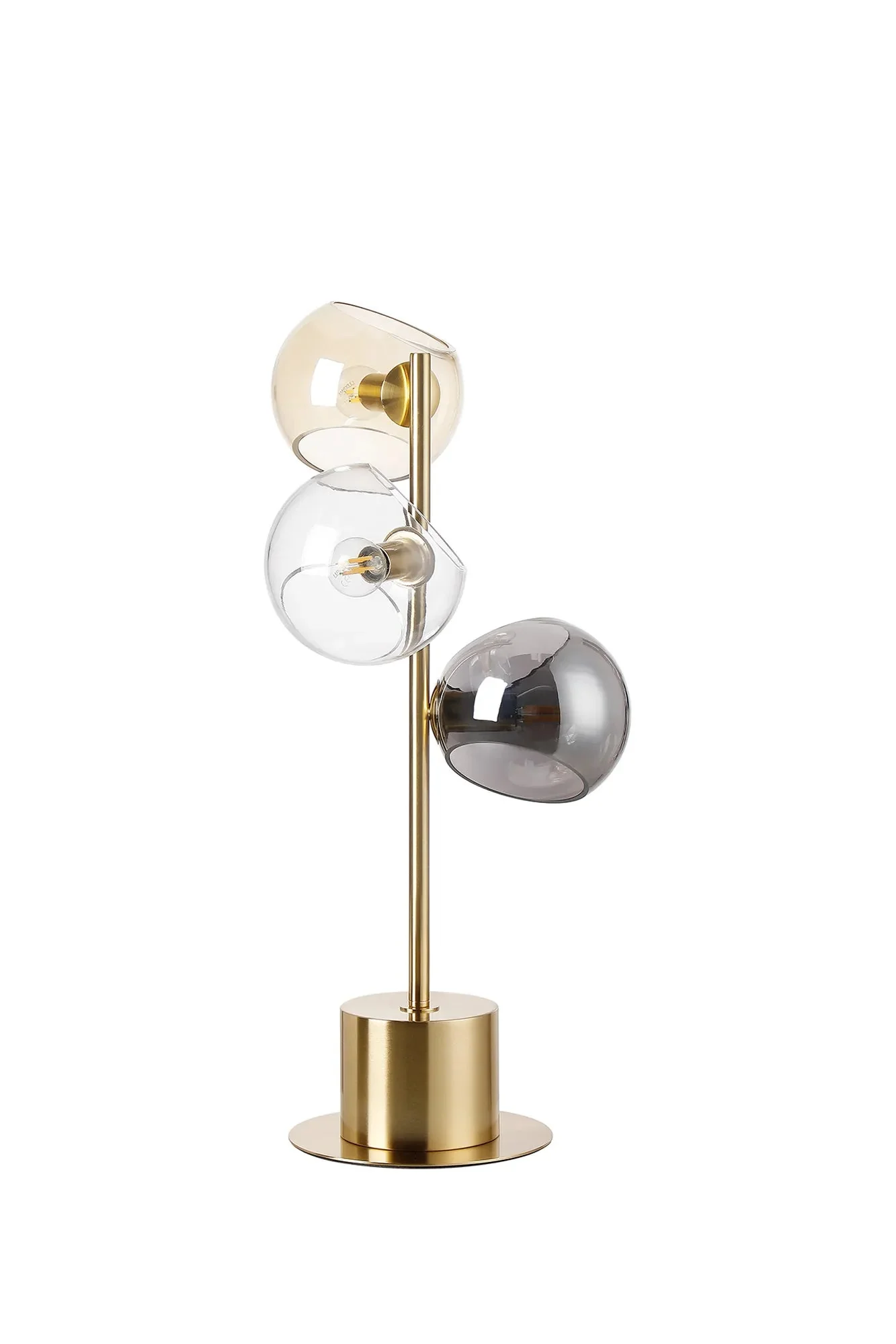 Delmar 3Lt Modern Table Lamp - Various Colours - Image 3