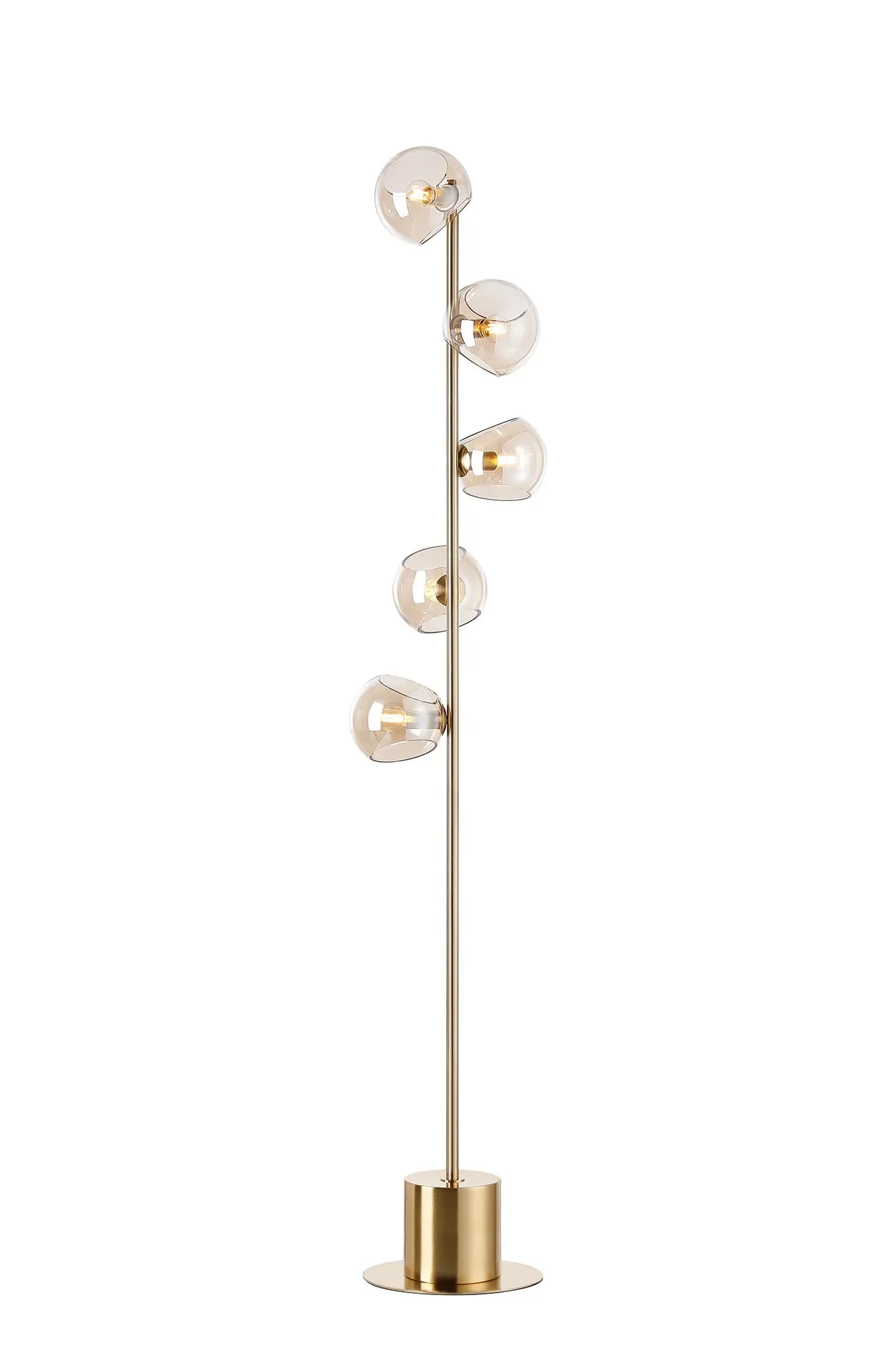 Delmar 5Lt Modern Floor Lamp - Various Colours - Image 3