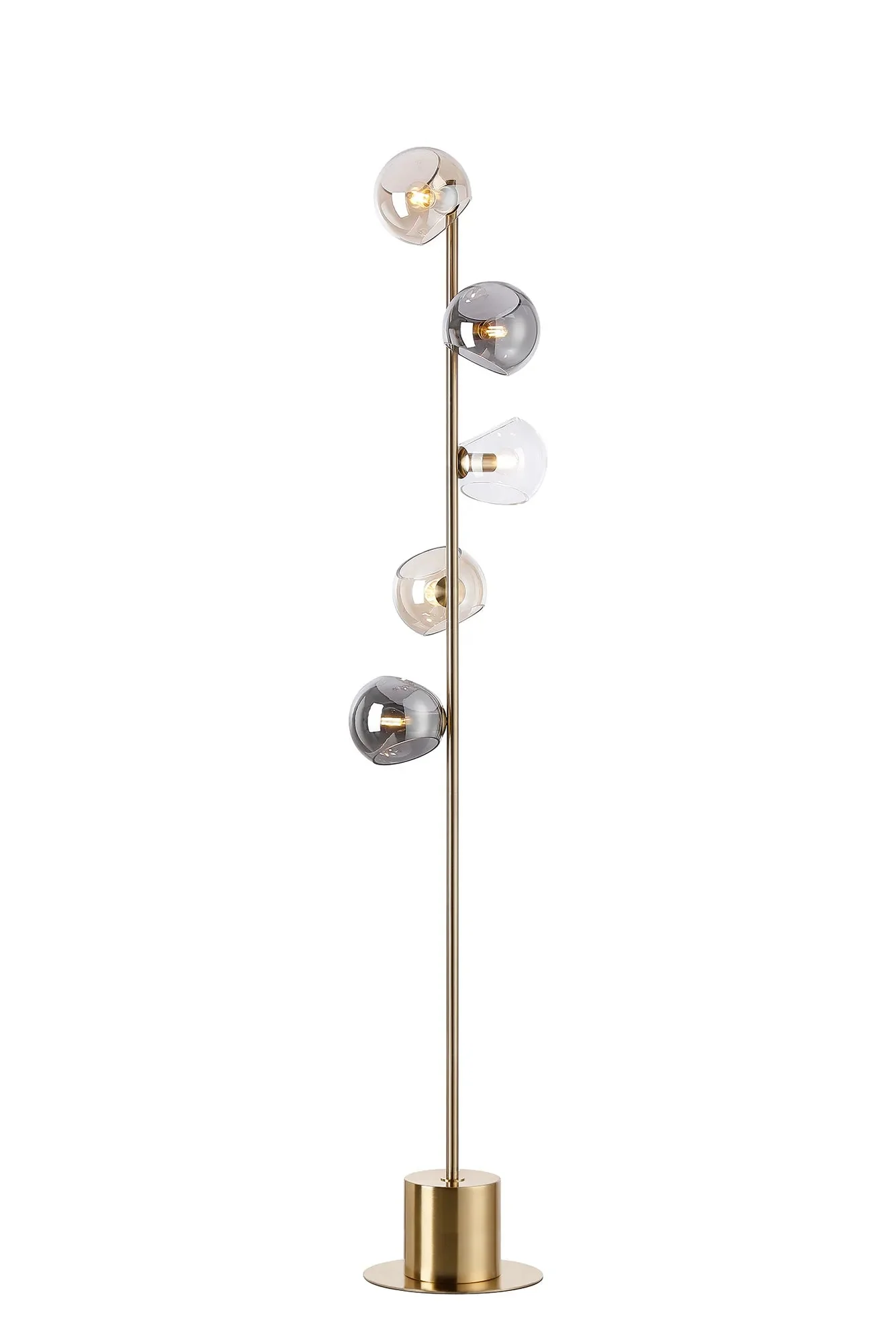 Delmar 5Lt Modern Floor Lamp - Various Colours - Image 4