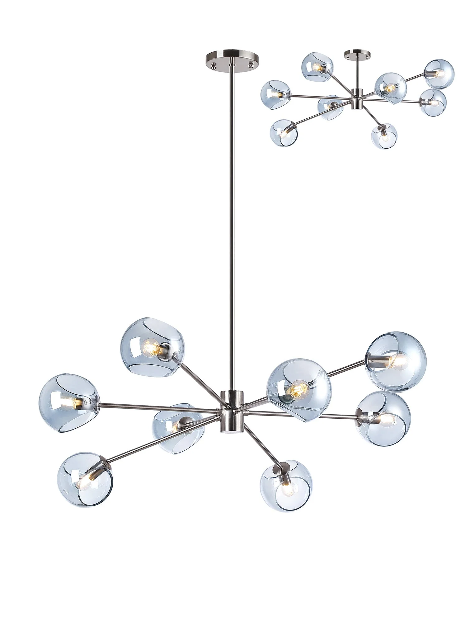 Delmar 6/8Lt Adjustable Centre Ceiling Light - Various Colours - Image 16