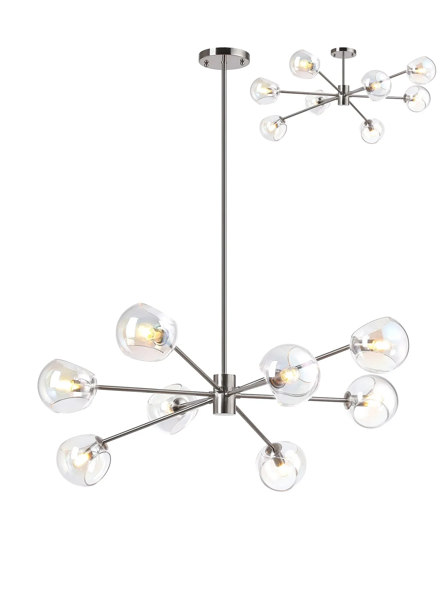 Delmar 6/8Lt Adjustable Centre Ceiling Light - Various Colours - Image 17