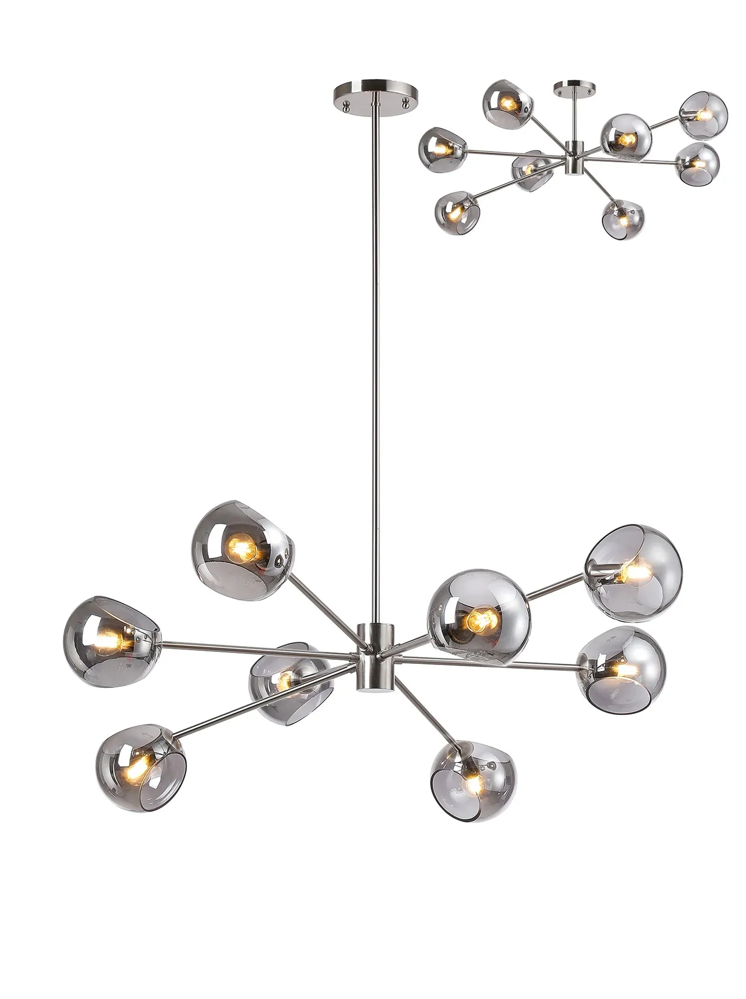 Delmar 6/8Lt Adjustable Centre Ceiling Light - Various Colours - Image 18