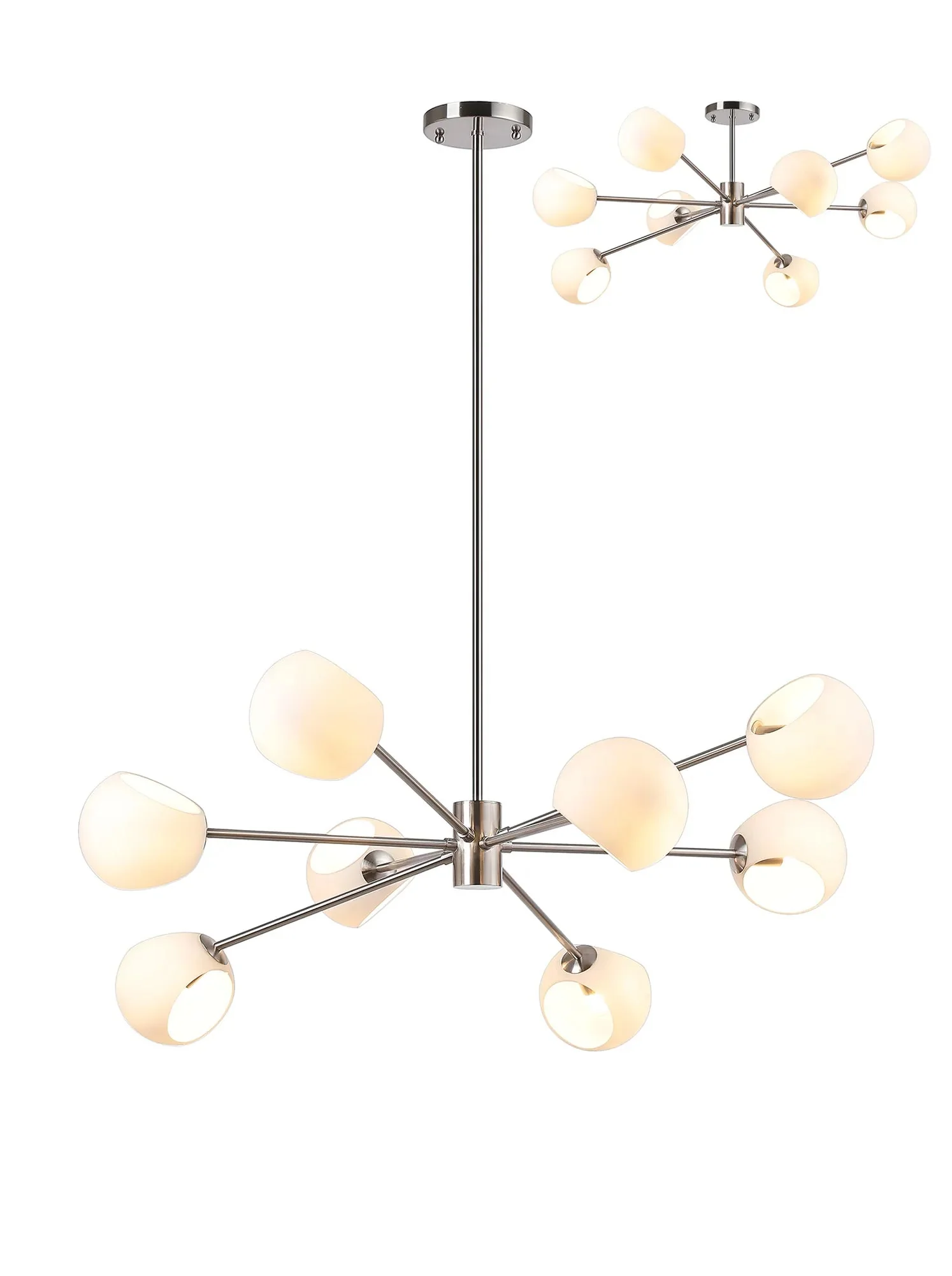 Delmar 6/8Lt Adjustable Centre Ceiling Light - Various Colours - Image 21