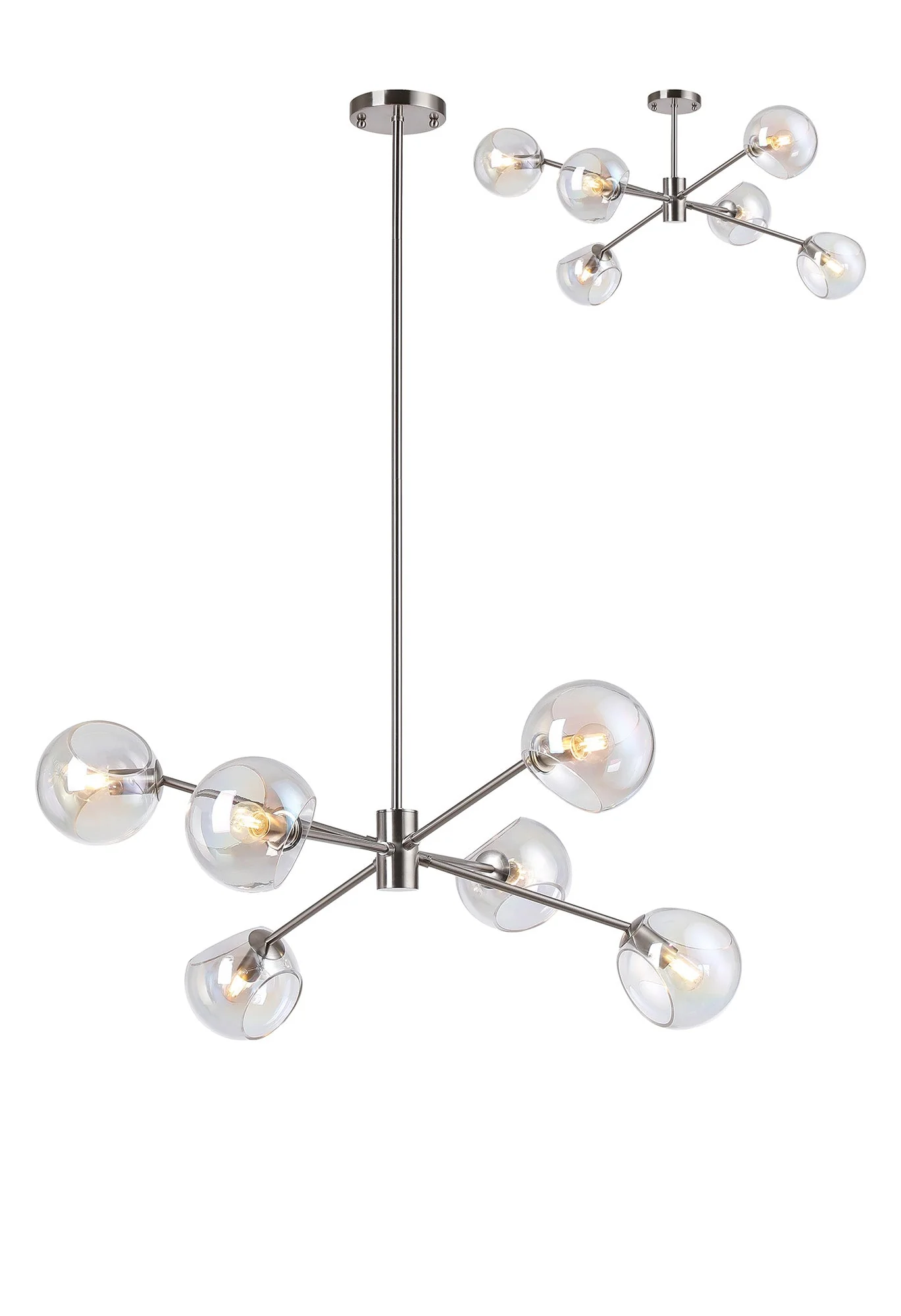 Delmar 6/8Lt Adjustable Centre Ceiling Light - Various Colours - Image 8