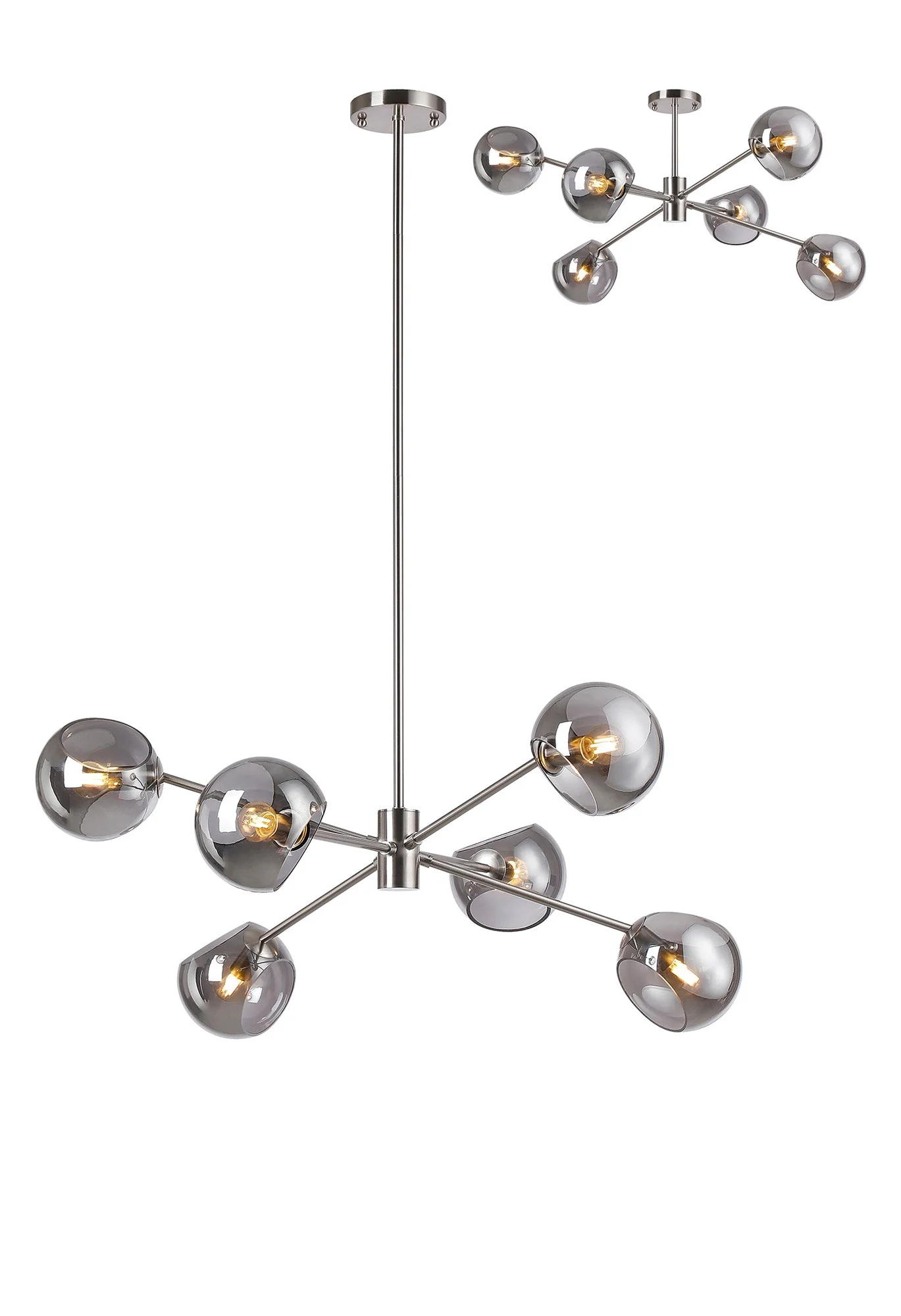 Delmar 6/8Lt Adjustable Centre Ceiling Light - Various Colours - Image 9