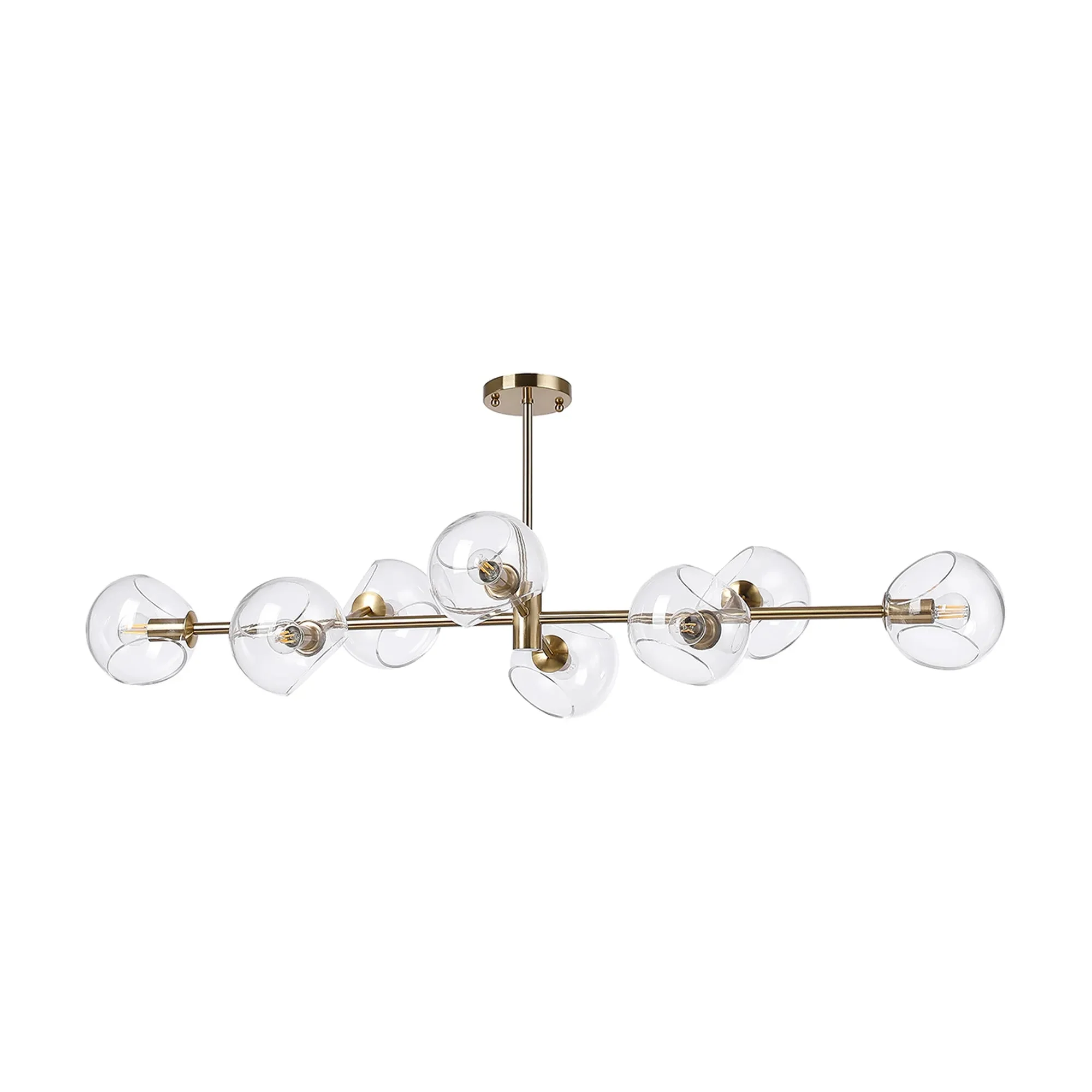 Delmar 8Lt Adjustable Linear Pendant - Various Colours - Image 3