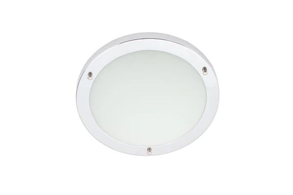 Delphi 12w/18W LED Flush Ceiling Light IP44 - Satin Nickel/Satin Black/Chrome/Brass - Image 6